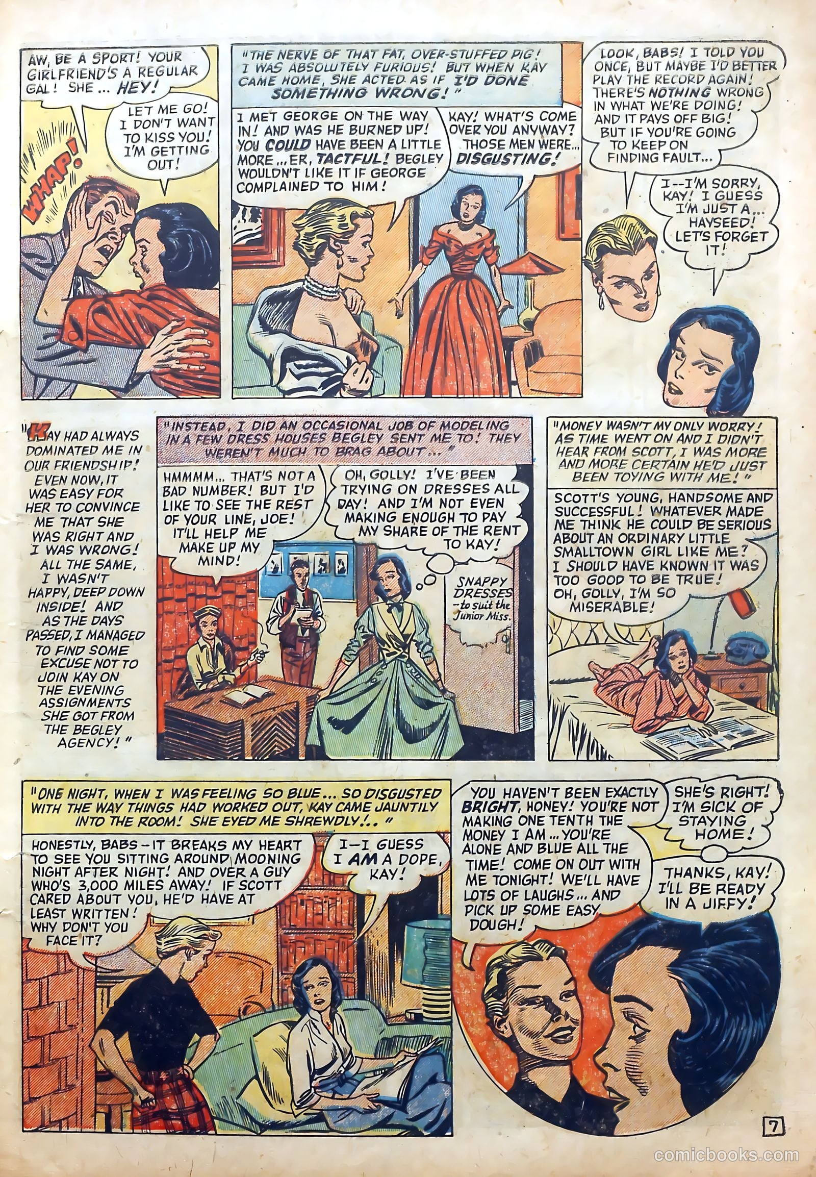 Love Diary #25 (1952) — page 9 of 36