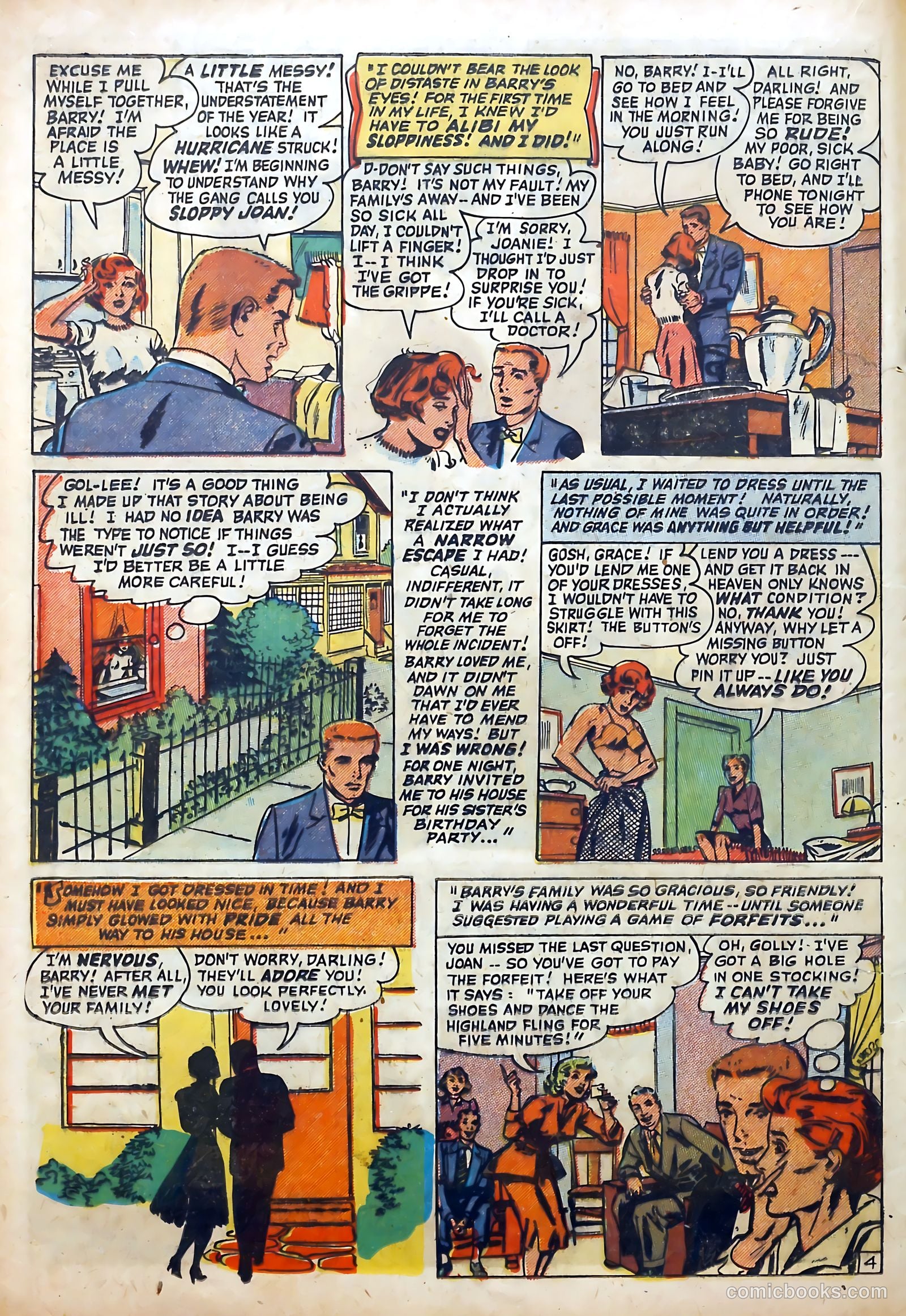 Love Diary #25 (1952) — page 18 of 36