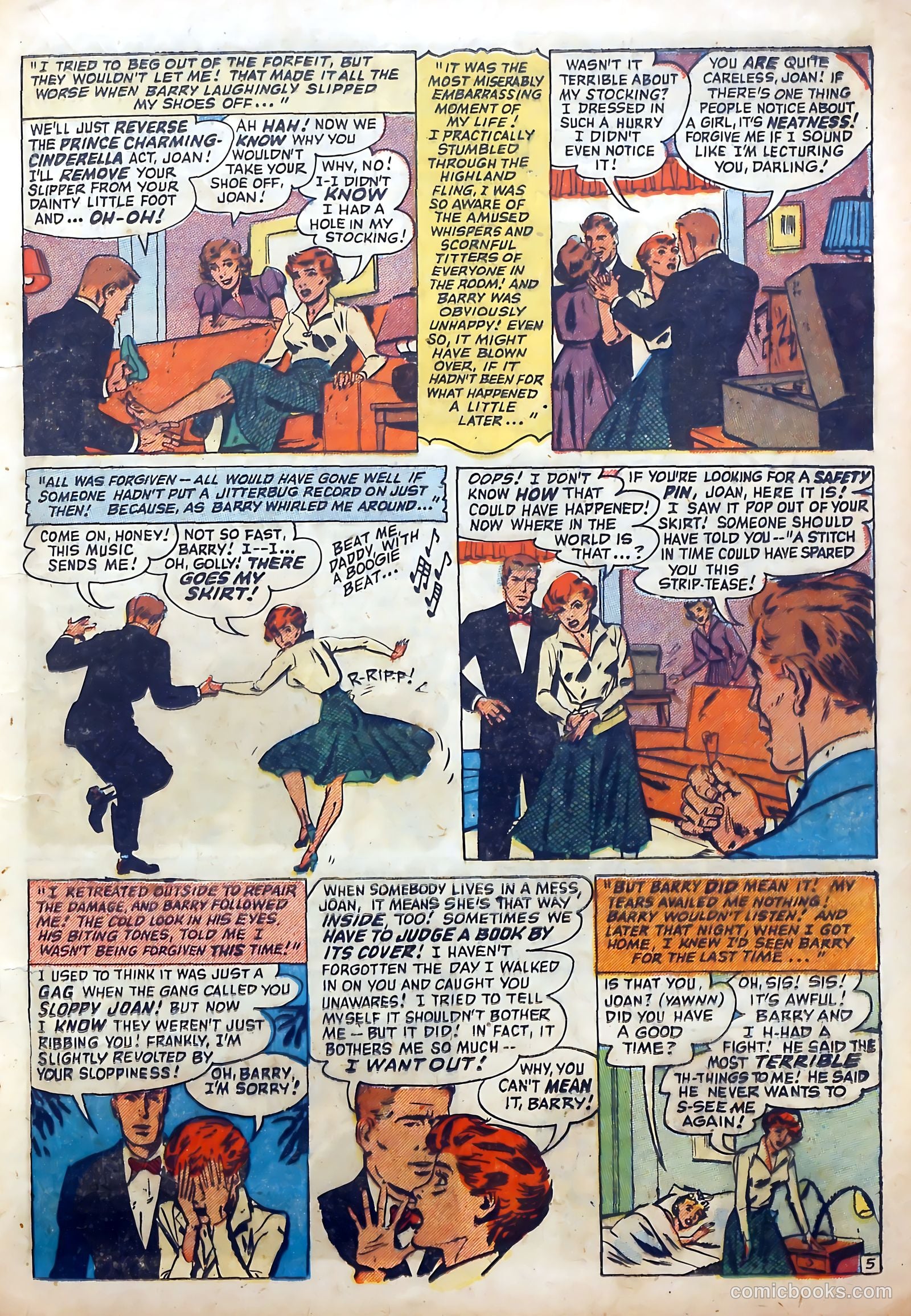 Love Diary #25 (1952) — page 19 of 36