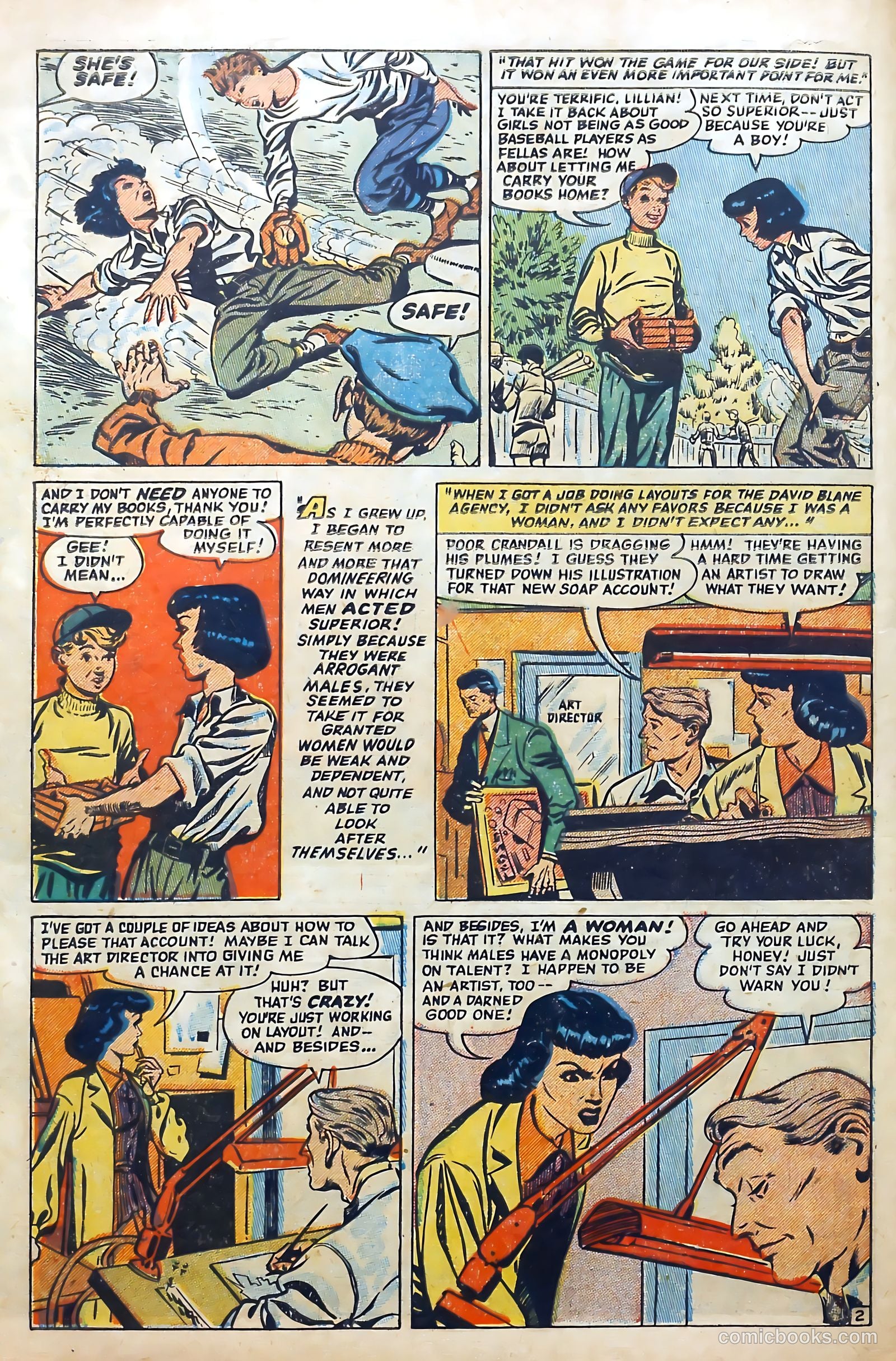 Love Diary #25 (1952) — page 28 of 36