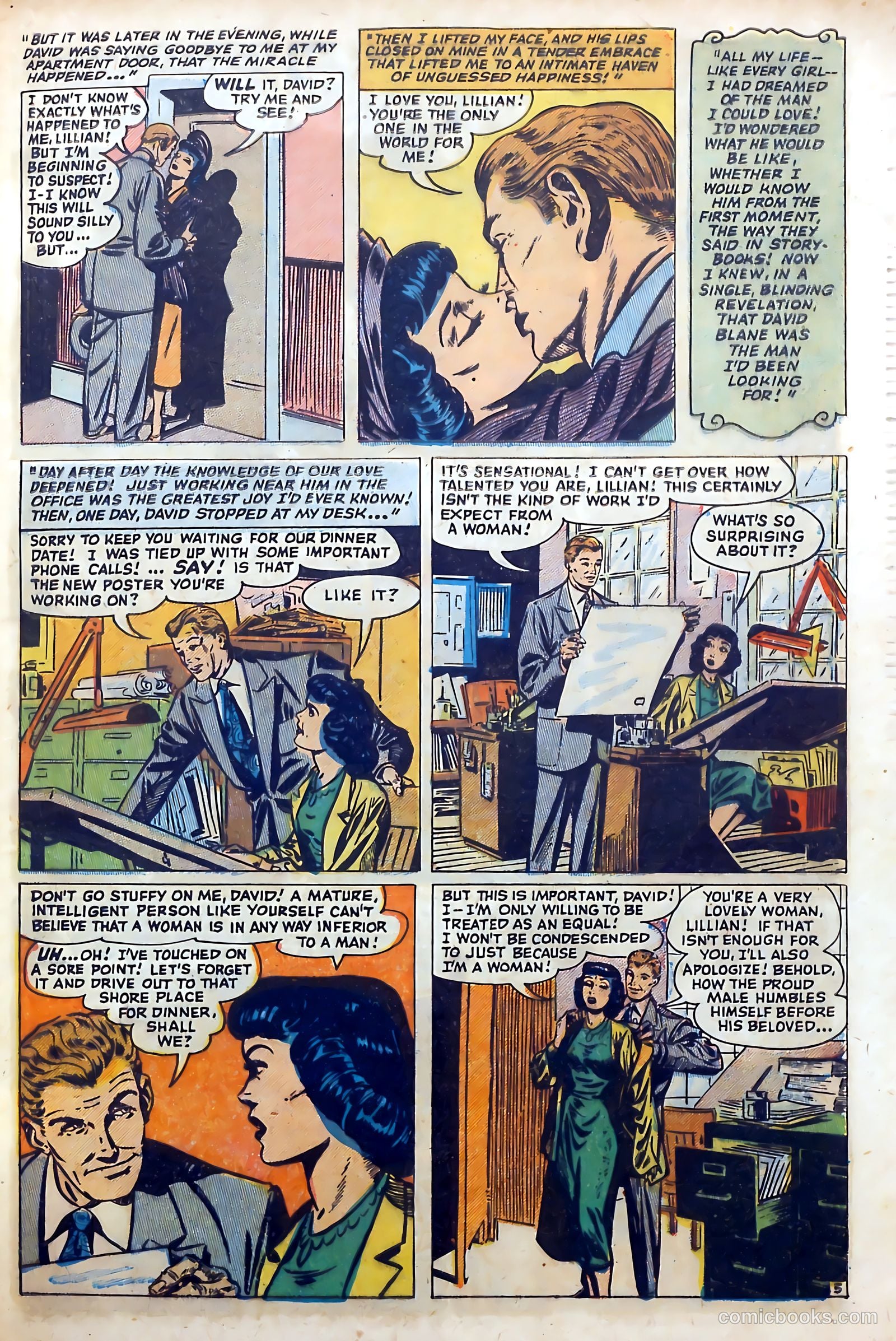 Love Diary #25 (1952) — page 31 of 36