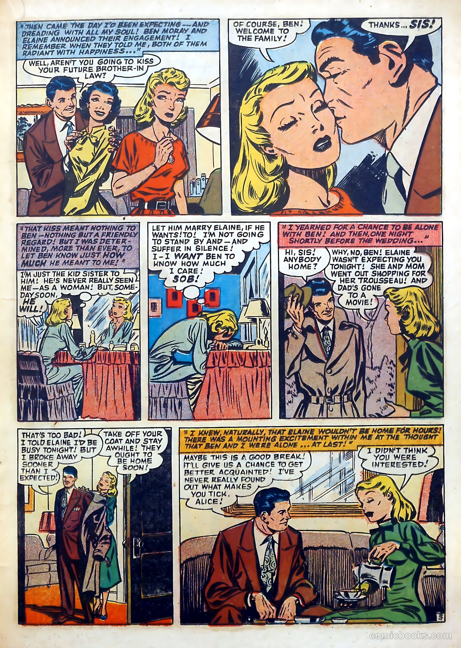 Love Diary #26 (1952) — page 19 of 36