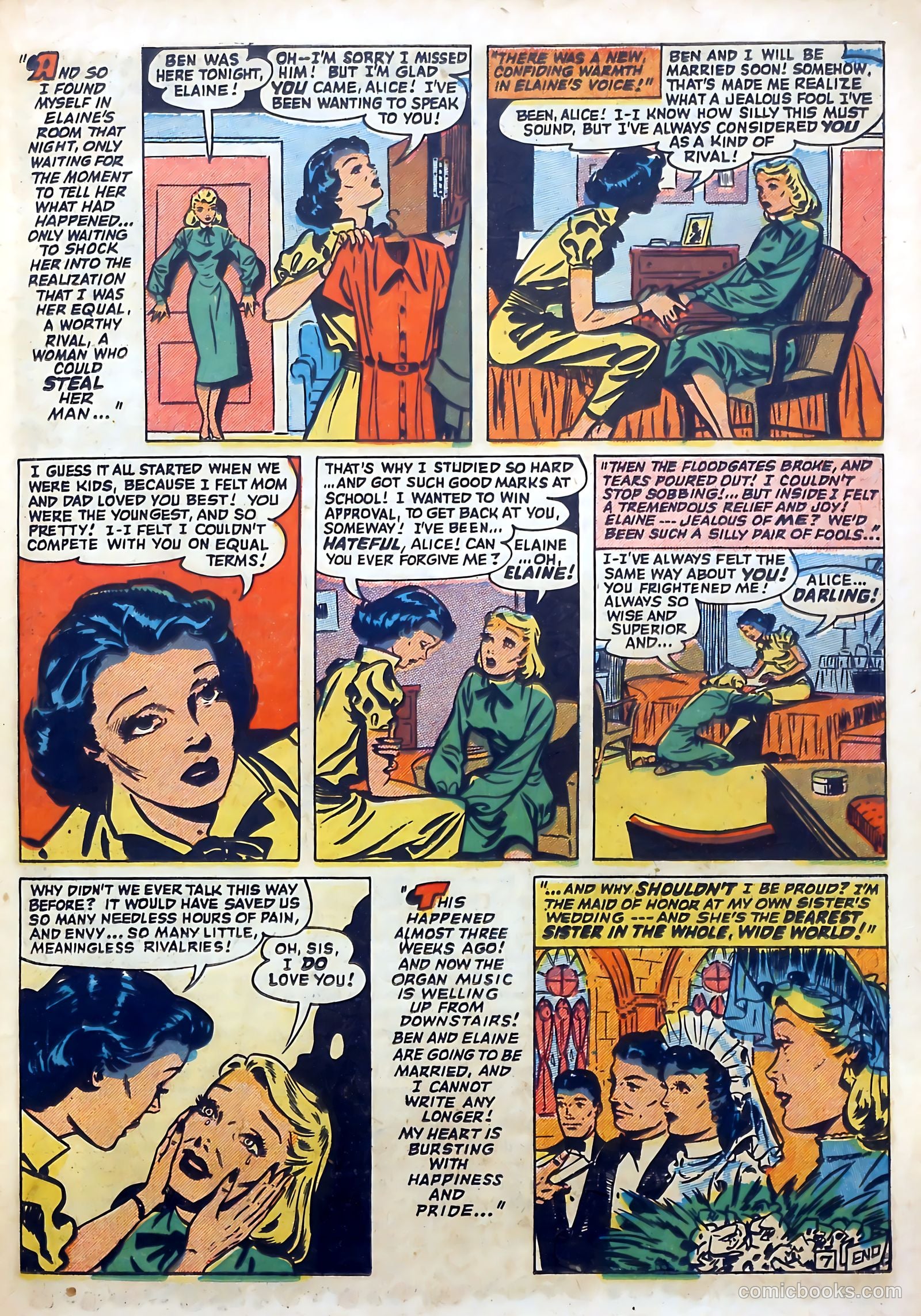 Love Diary #26 (1952) — page 21 of 36