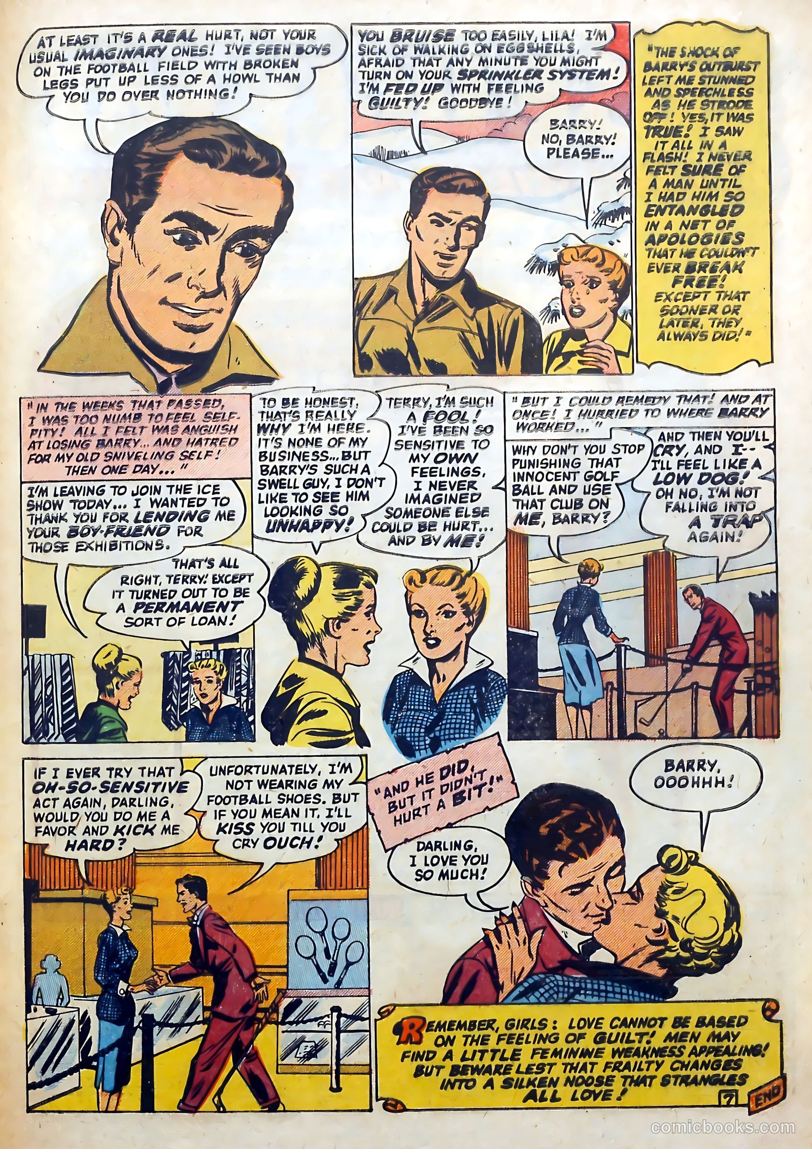 Love Diary #26 (1952) — page 33 of 36