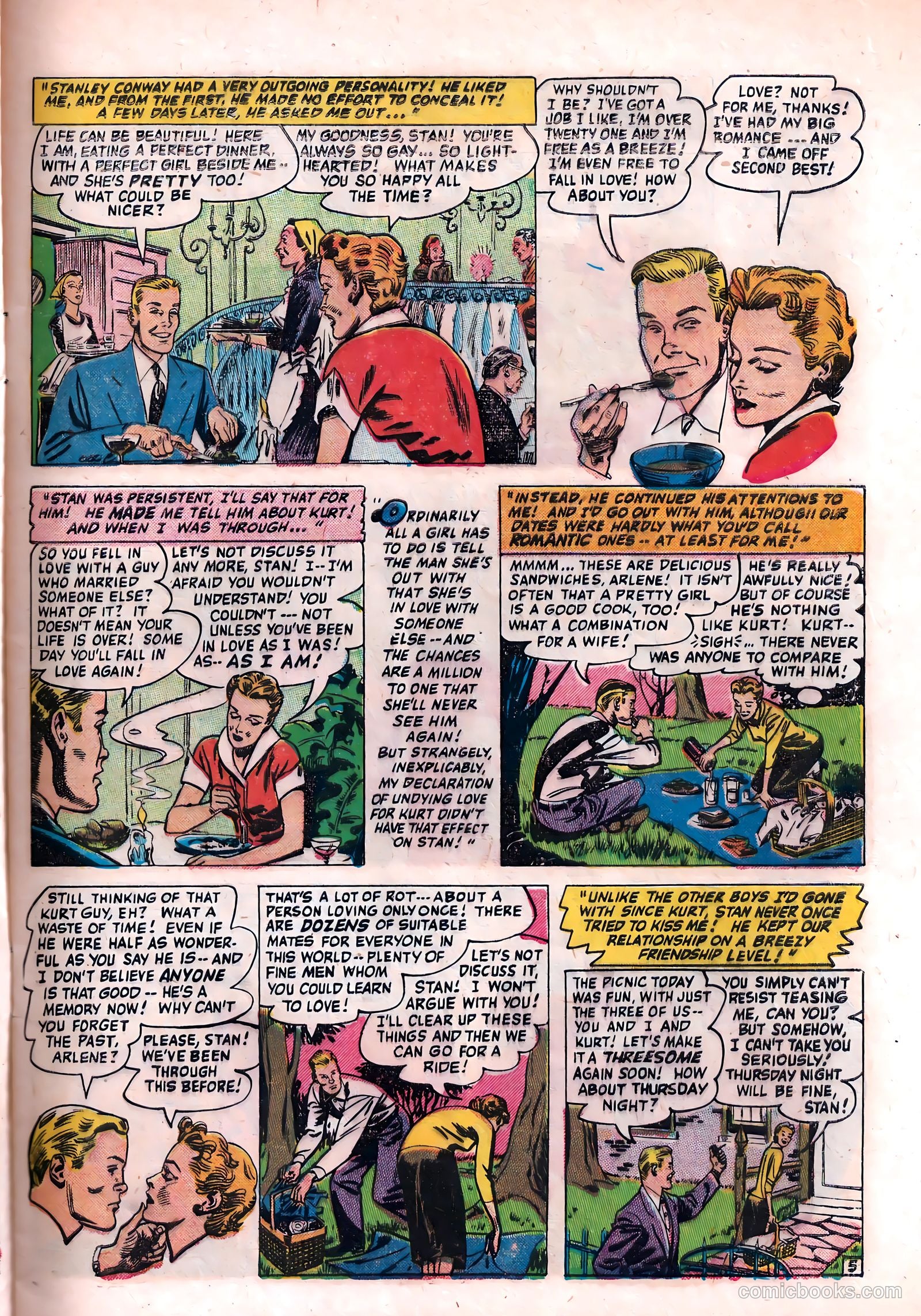 Love Diary #27 (1952) — page 7 of 36