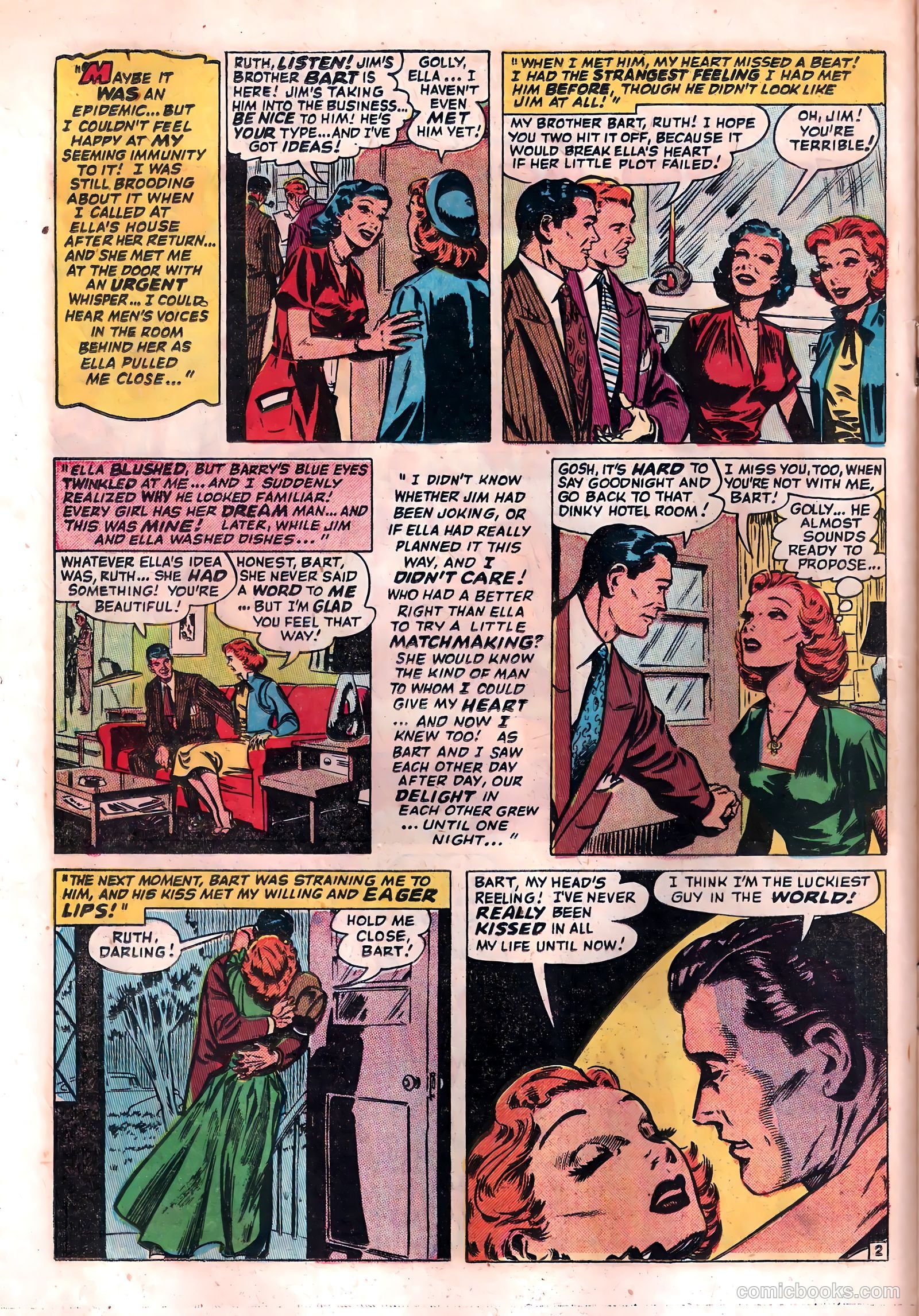 Love Diary #27 (1952) — page 16 of 36