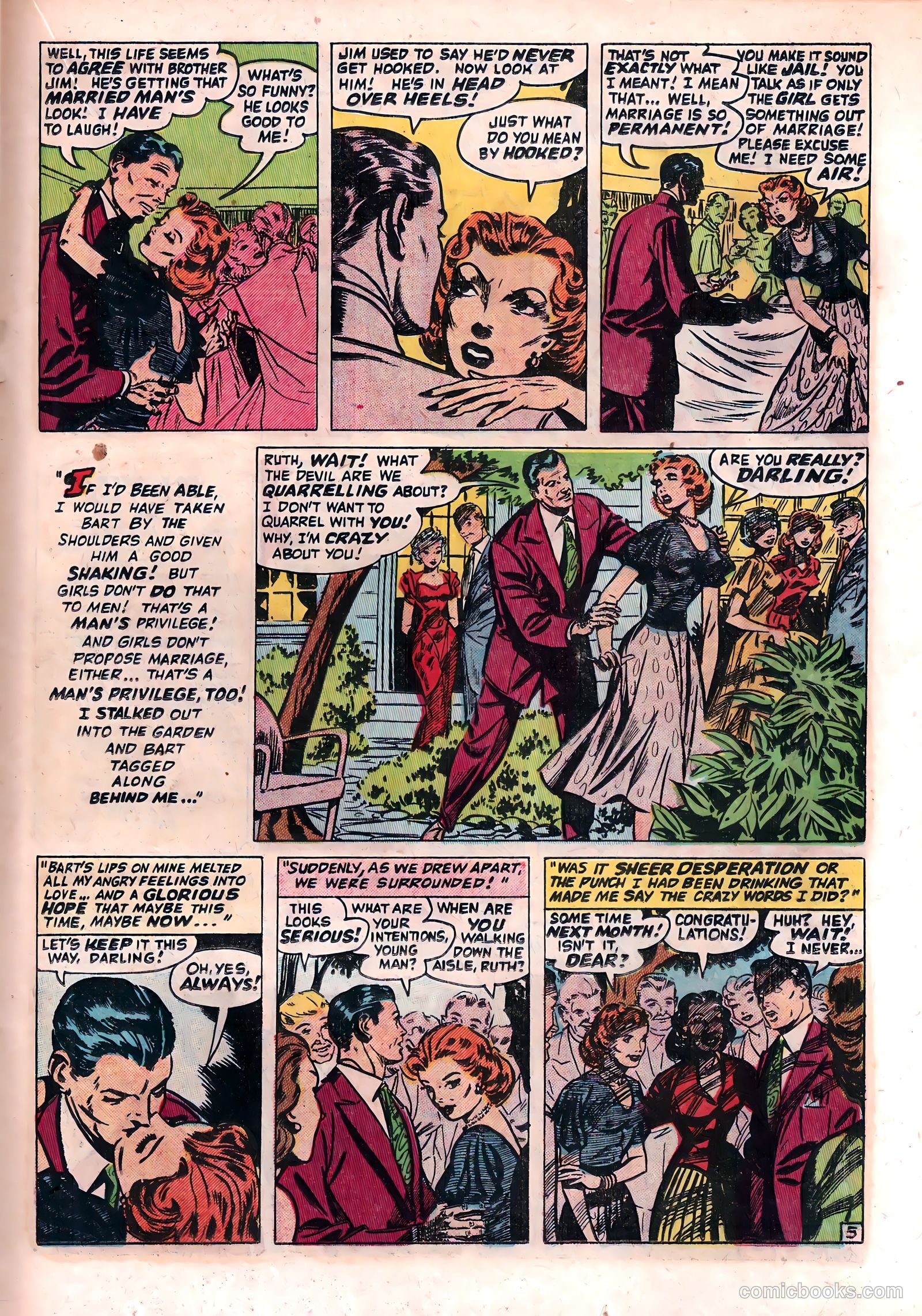 Love Diary #27 (1952) — page 19 of 36