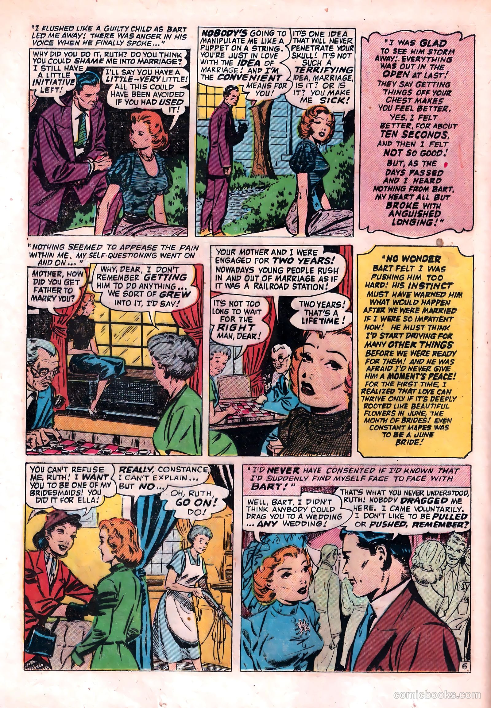 Love Diary #27 (1952) — page 20 of 36