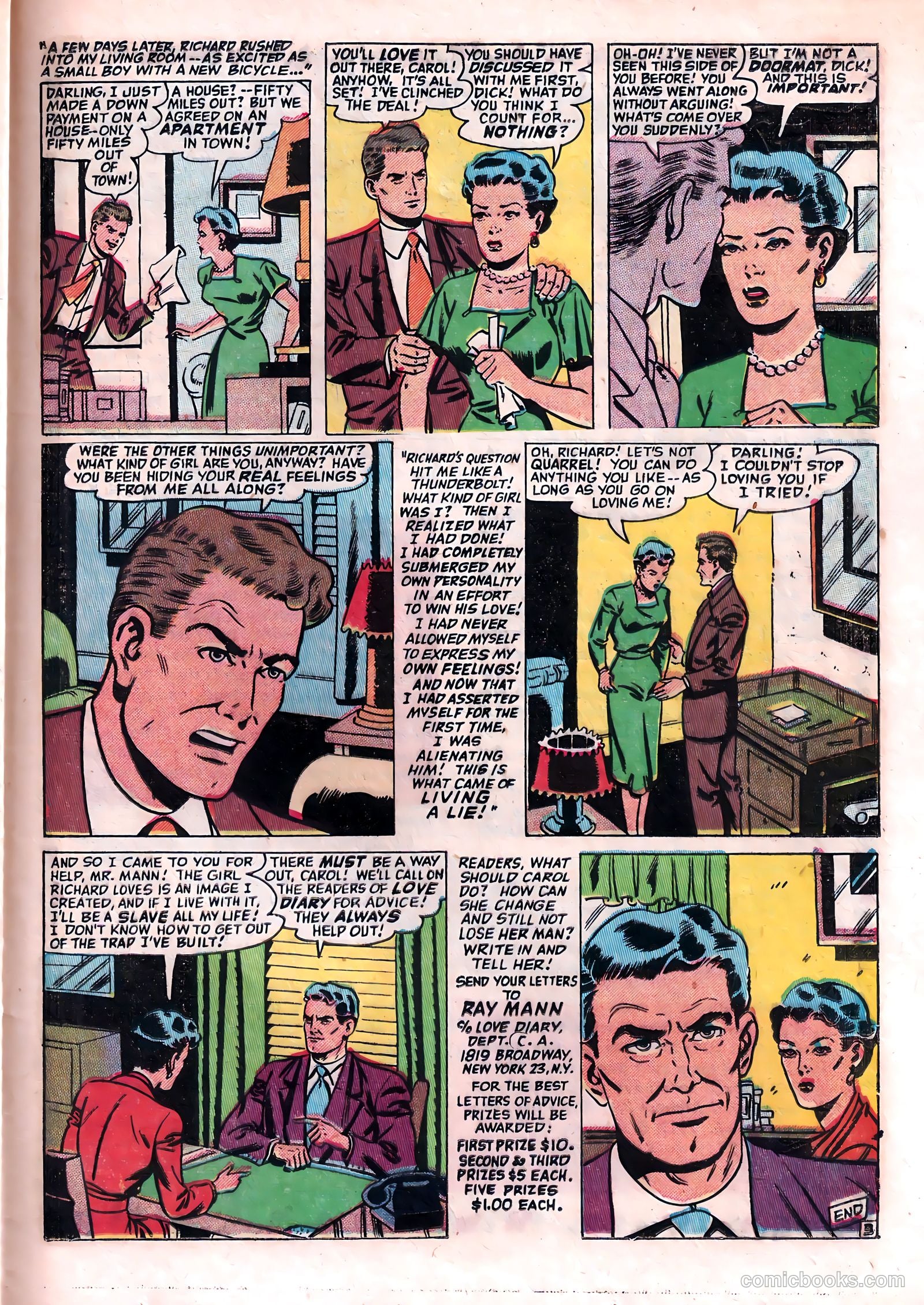 Love Diary #27 (1952) — page 25 of 36