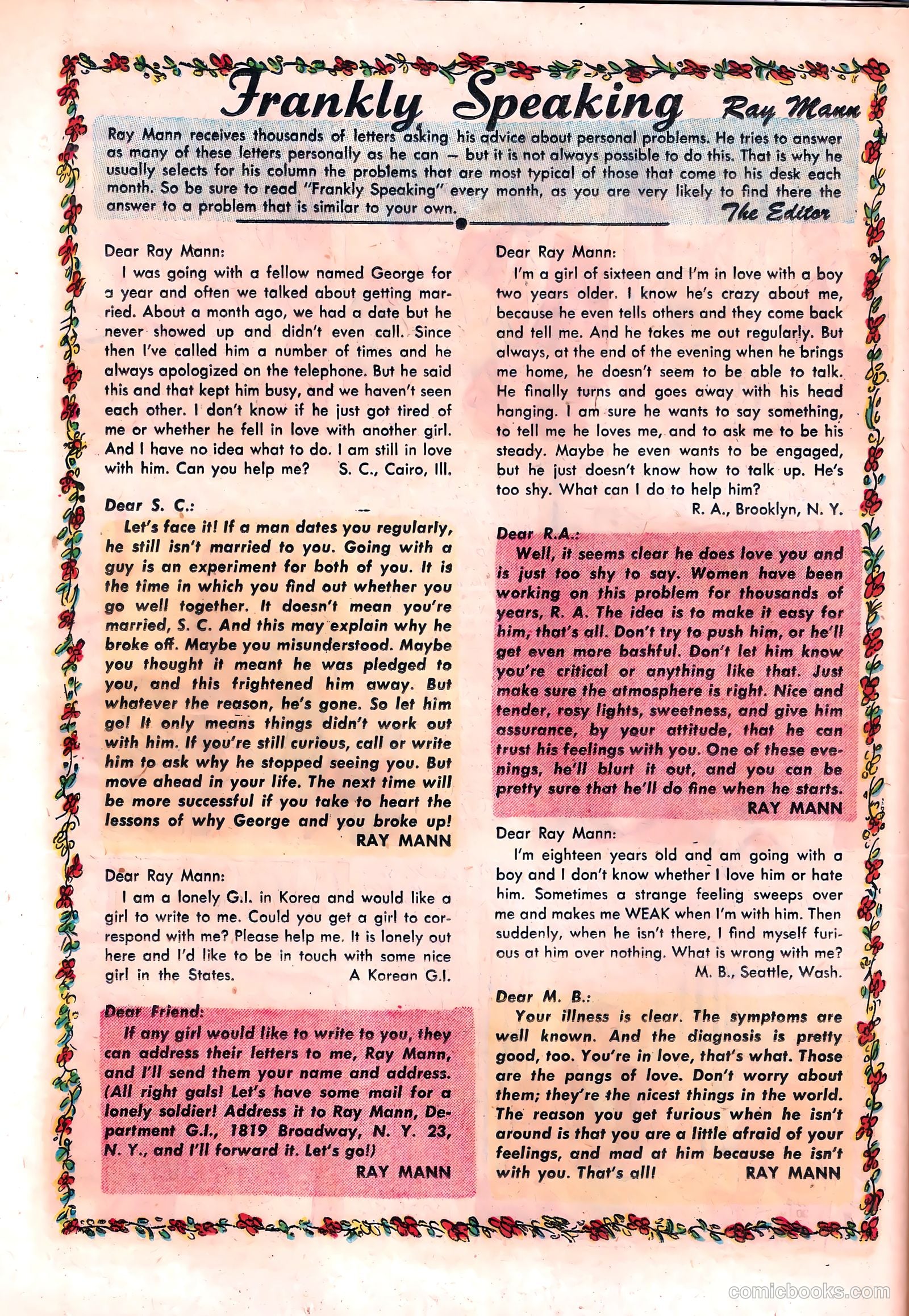 Love Diary #27 (1952) — page 26 of 36