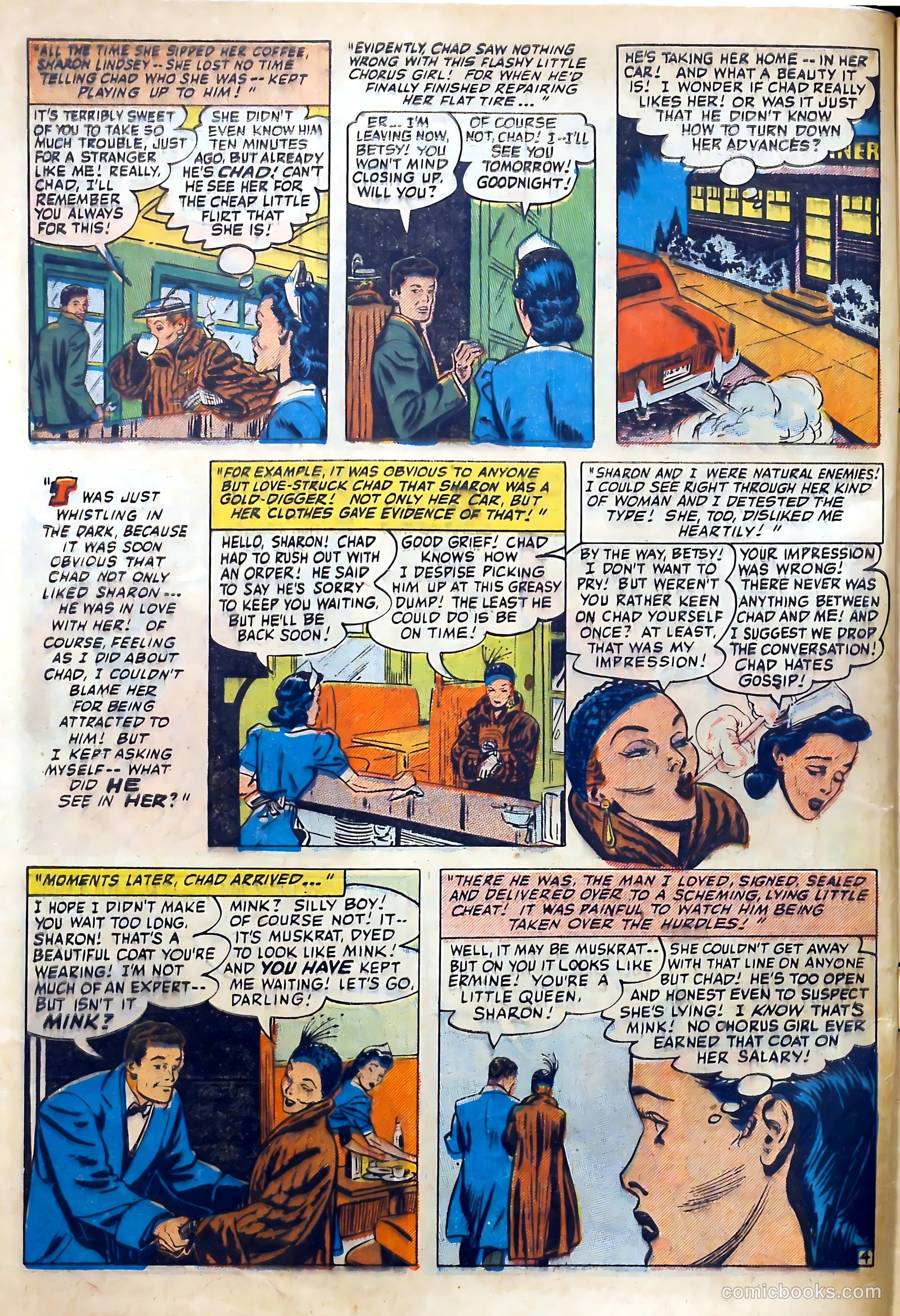 Love Diary #28 (1952) — page 6 of 36