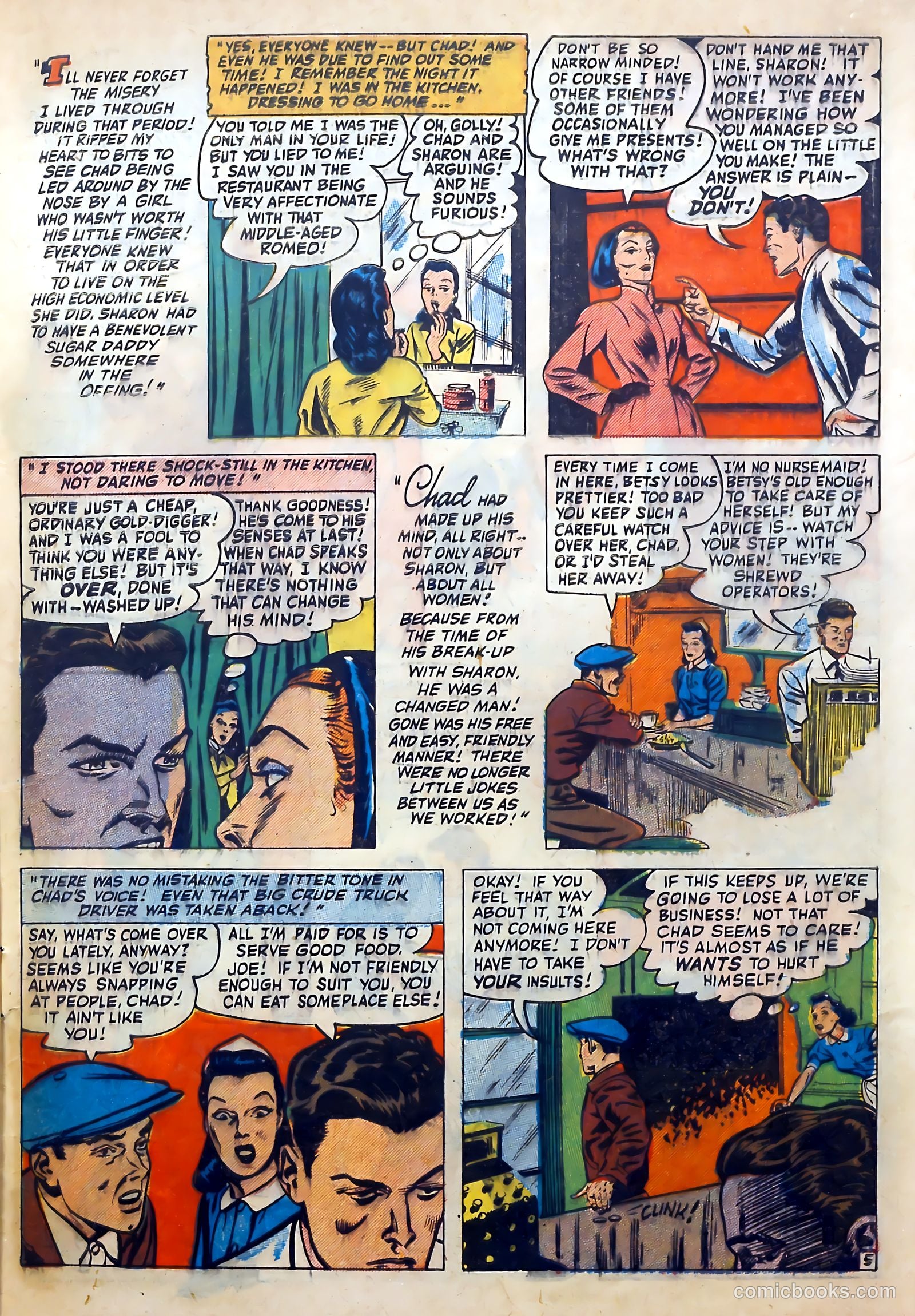 Love Diary #28 (1952) — page 7 of 36