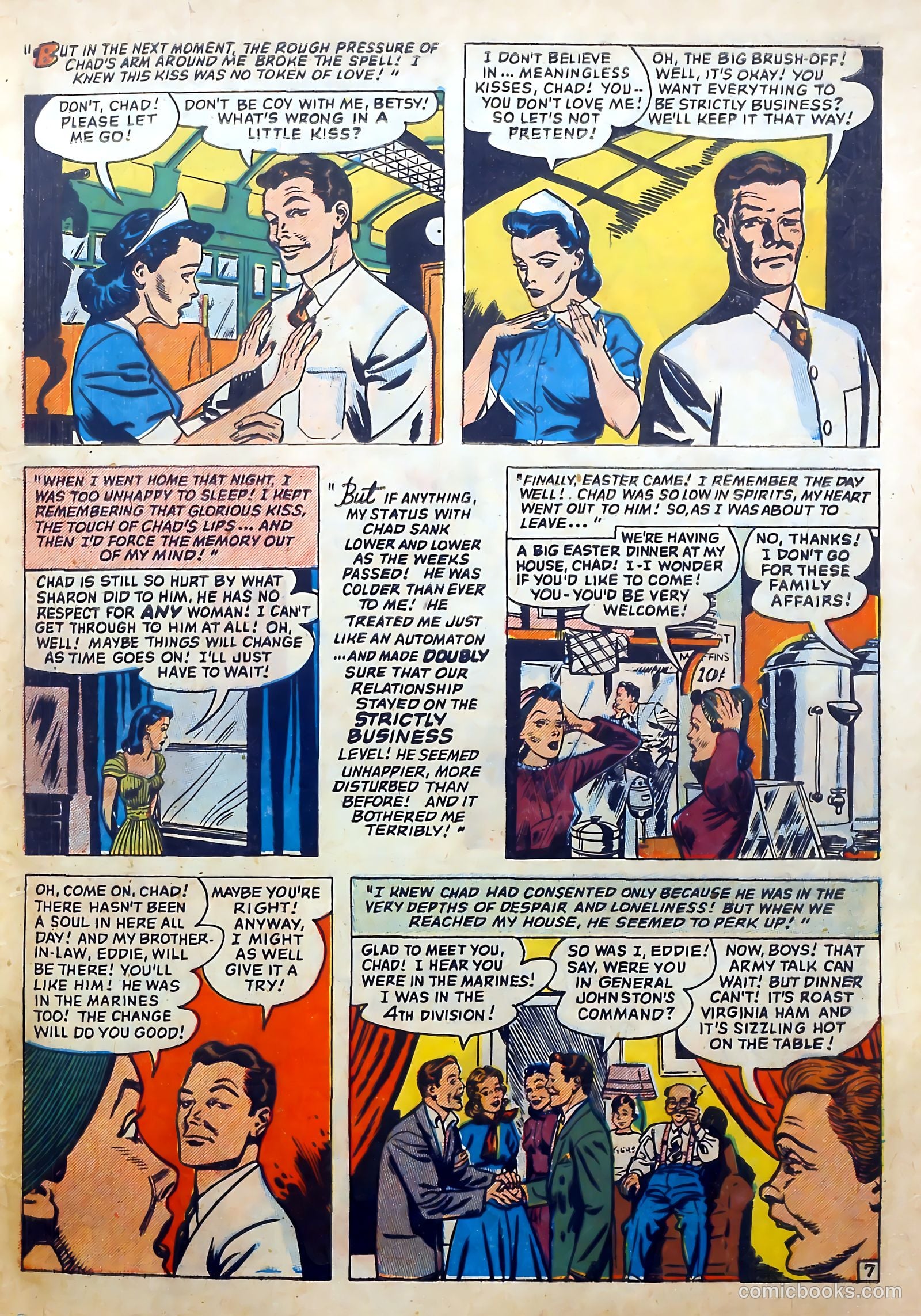 Love Diary #28 (1952) — page 9 of 36