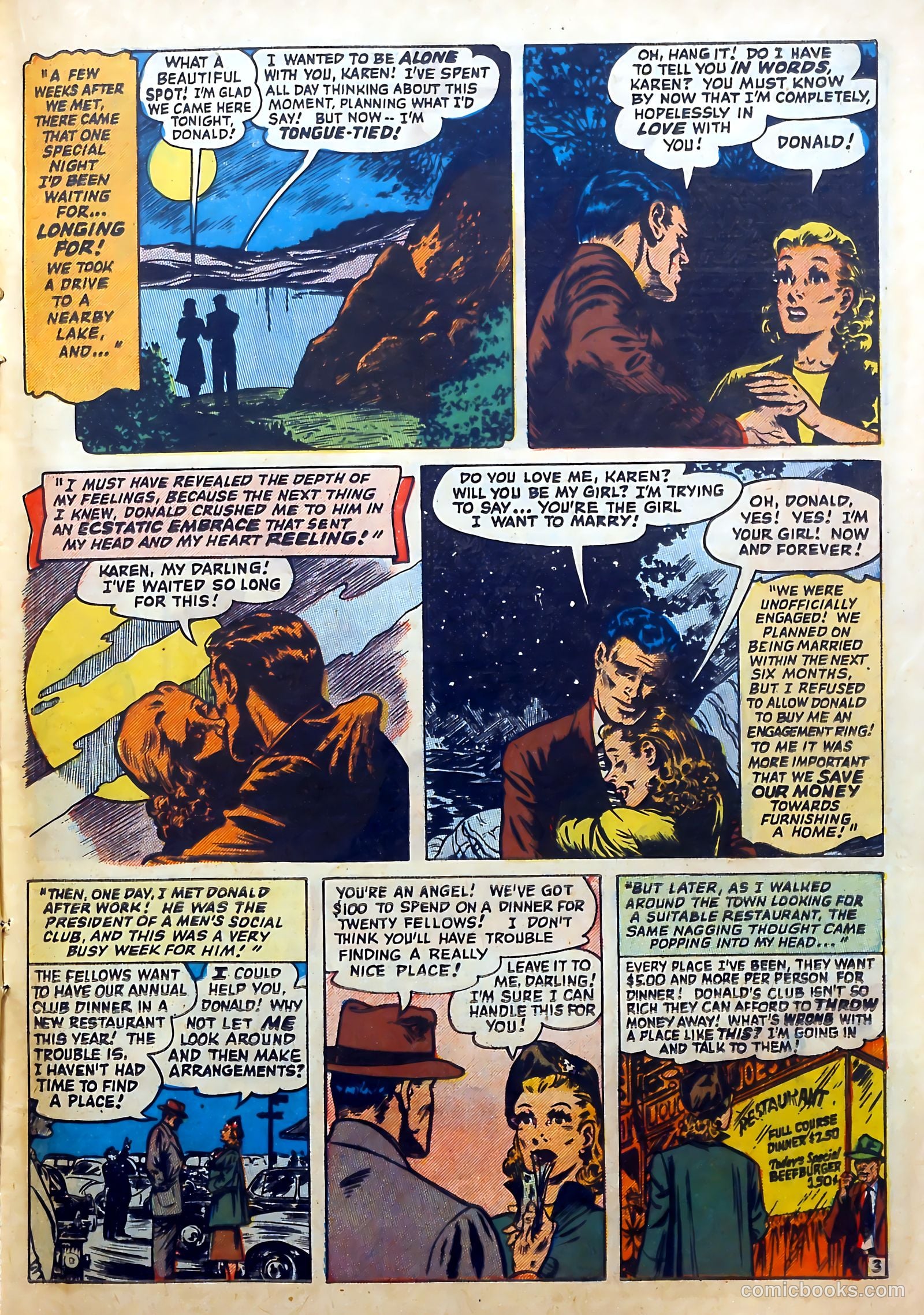 Love Diary #28 (1952) — page 17 of 36