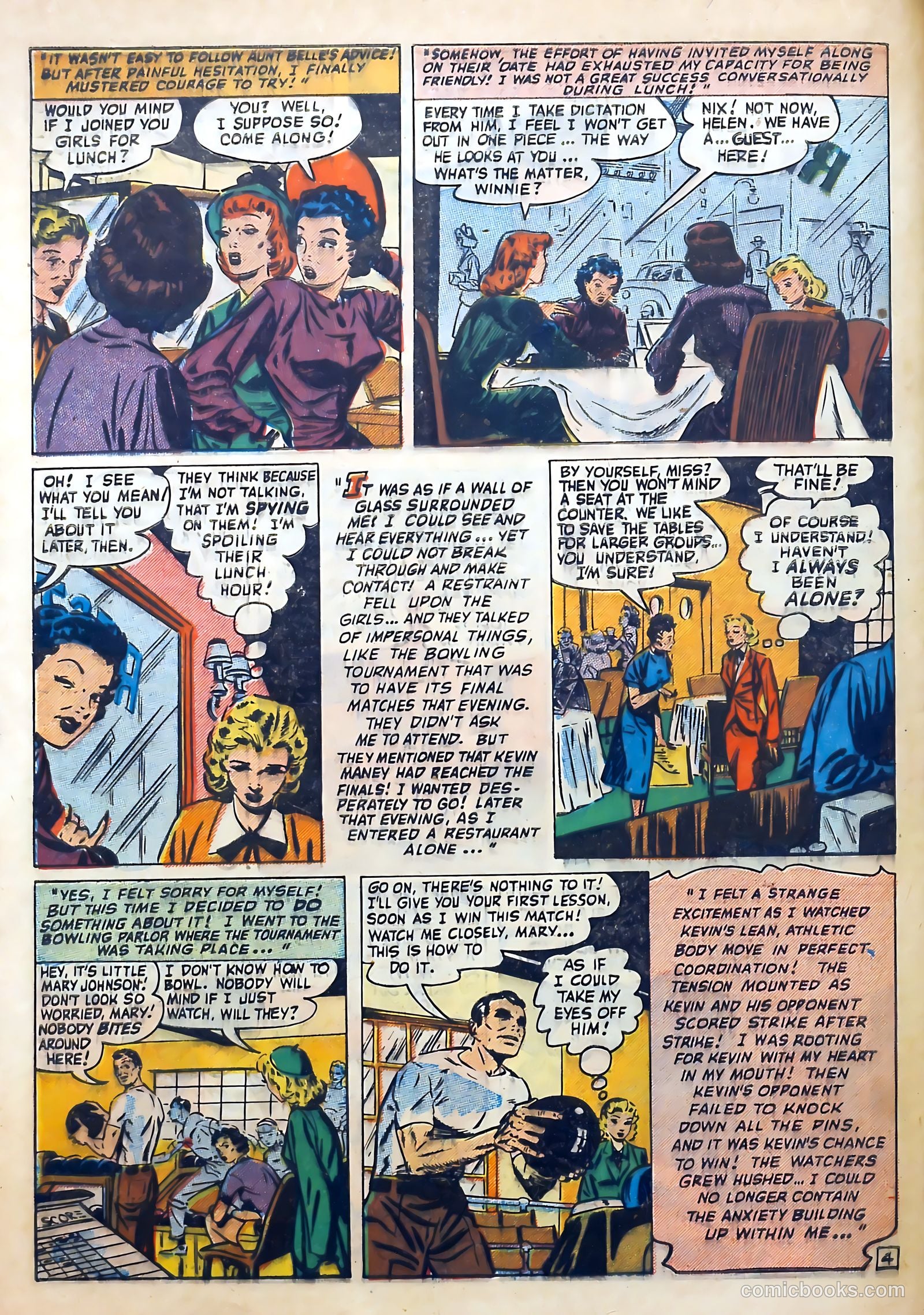 Love Diary #28 (1952) — page 30 of 36