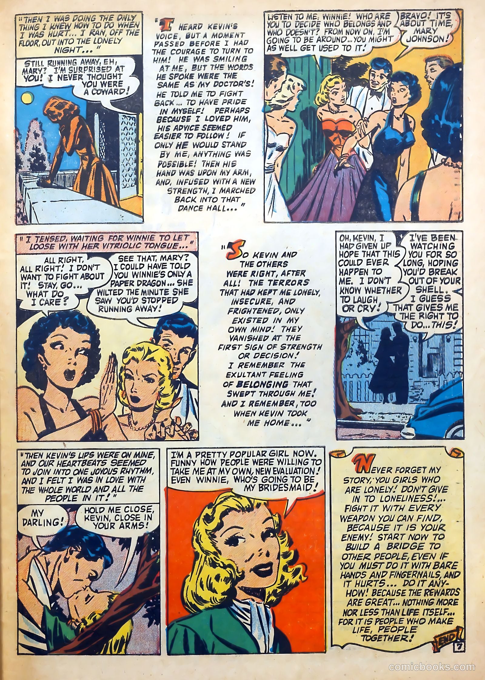 Love Diary #28 (1952) — page 33 of 36