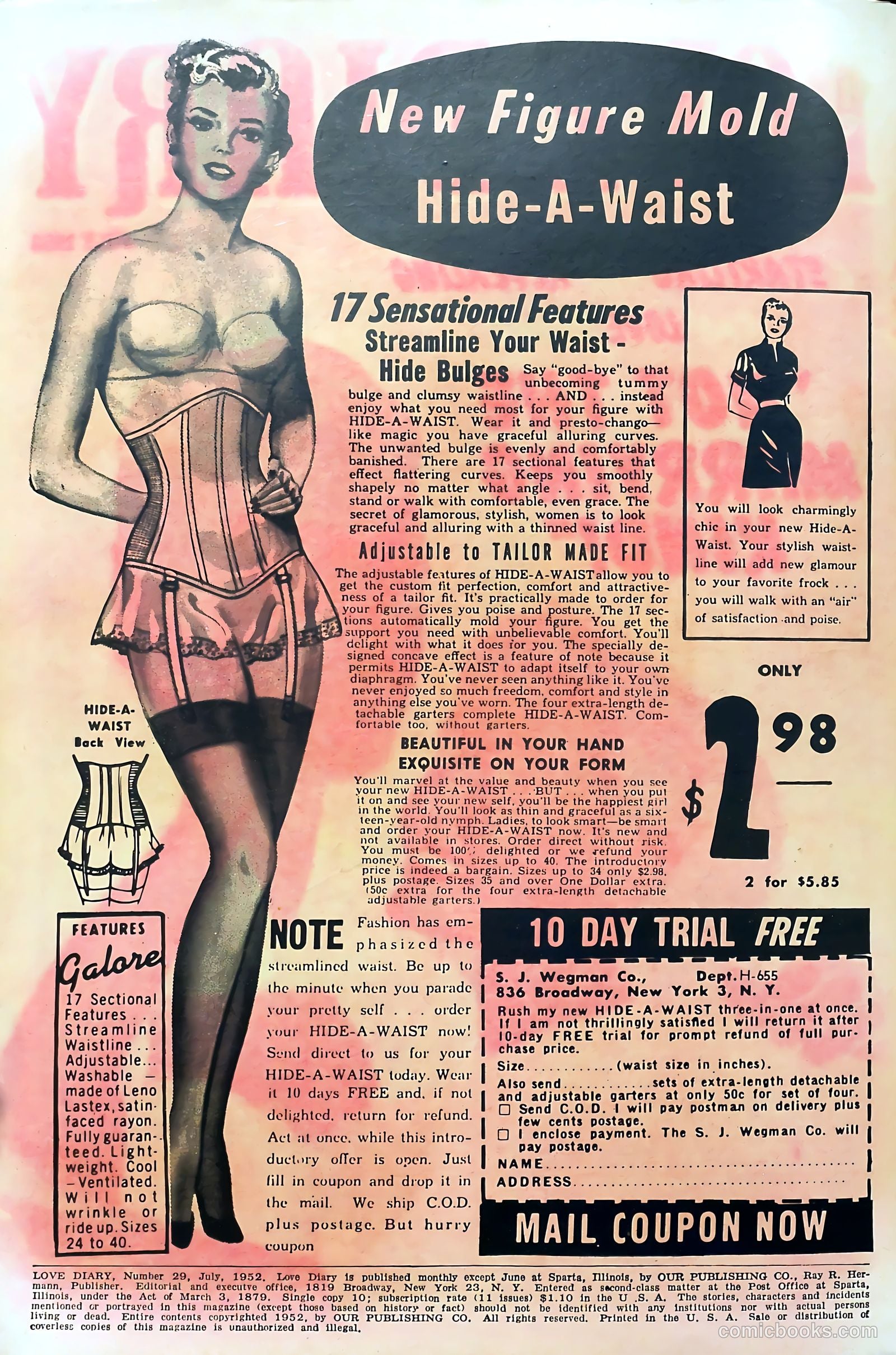 Love Diary #29 (1952) — page 2 of 36