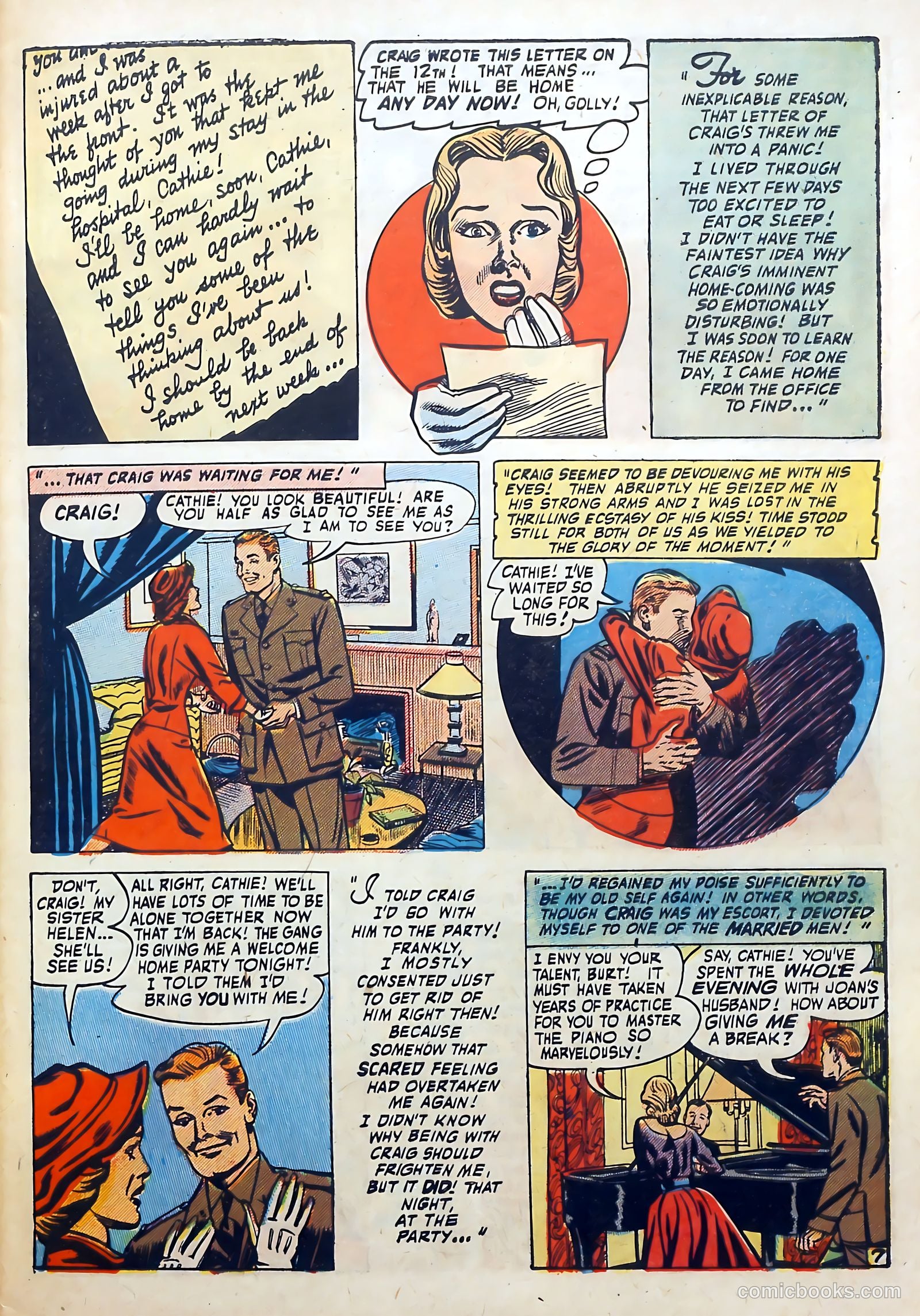 Love Diary #29 (1952) — page 9 of 36