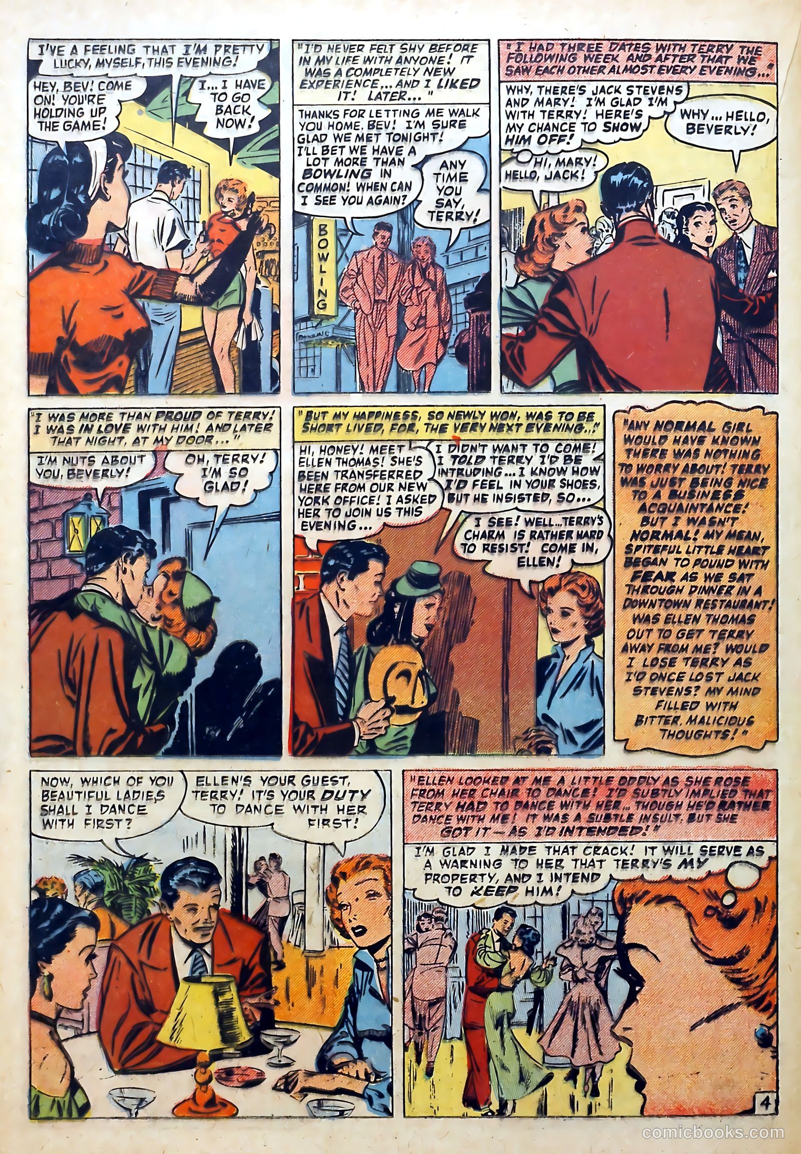 Love Diary #29 (1952) — page 18 of 36