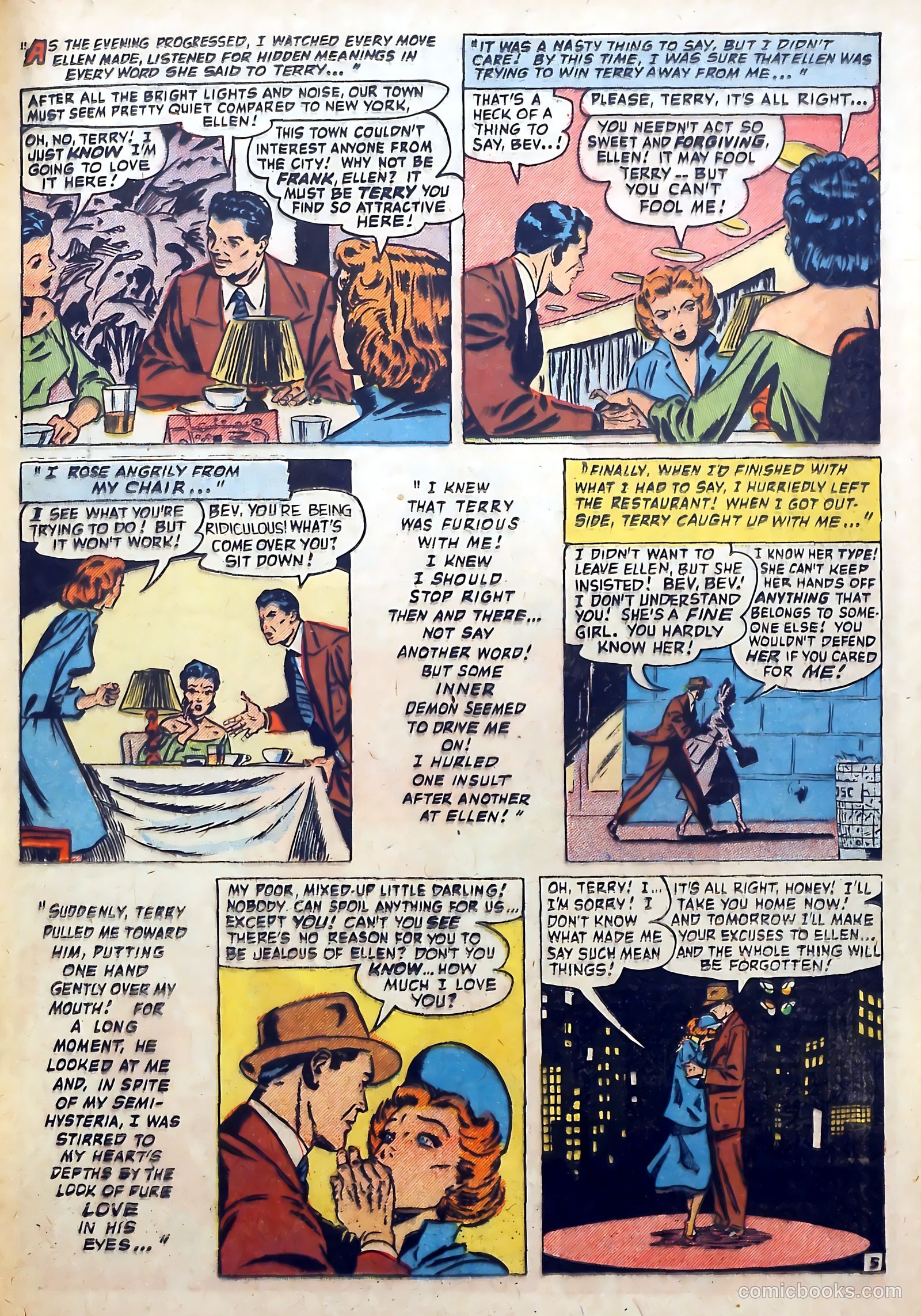 Love Diary #29 (1952) — page 19 of 36