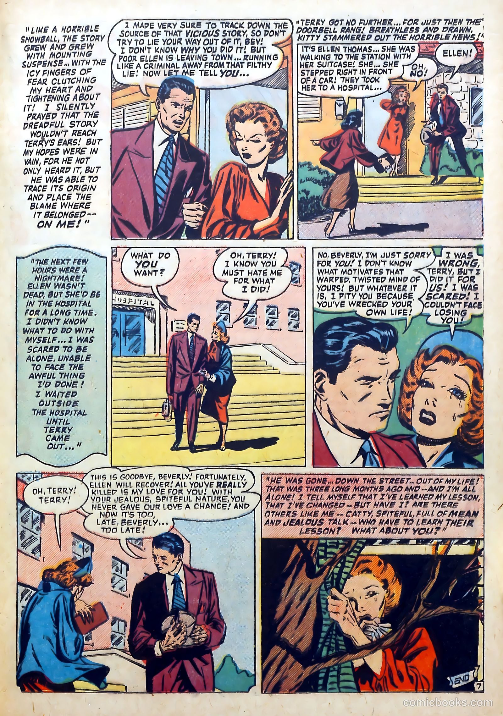 Love Diary #29 (1952) — page 21 of 36