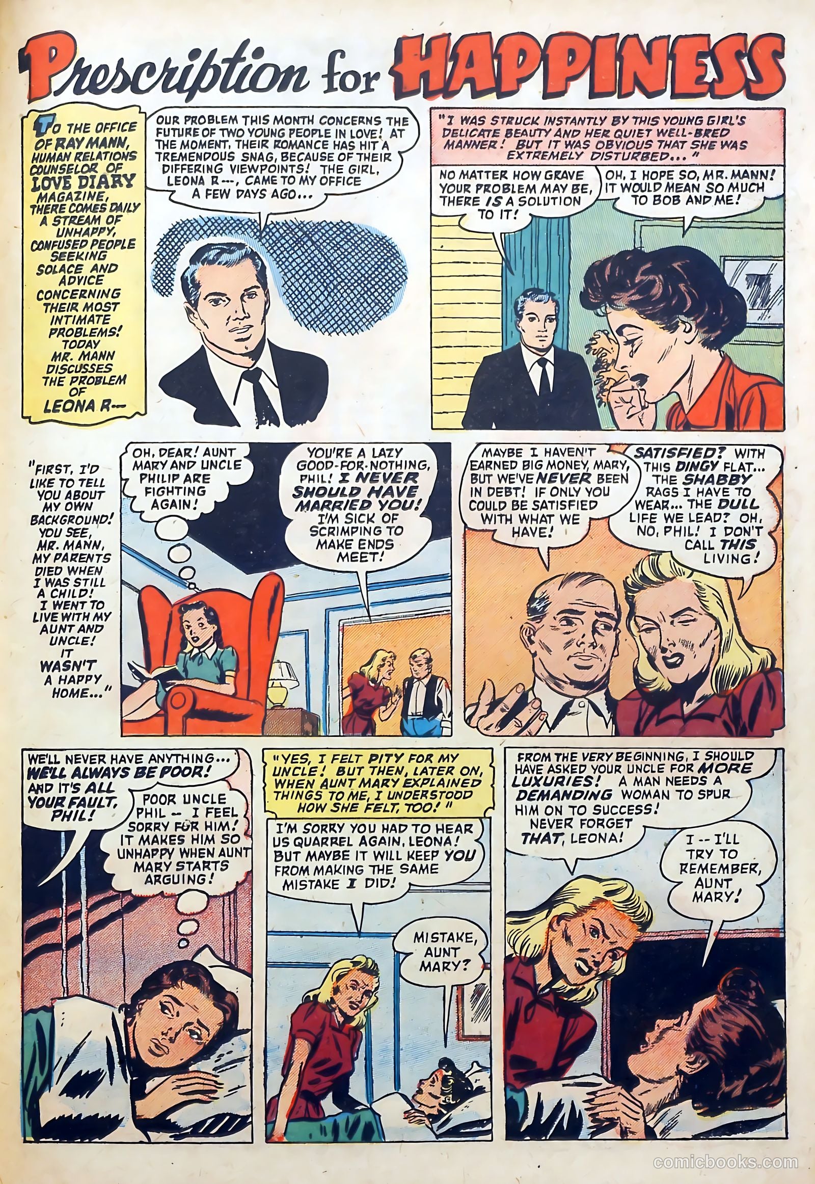 Love Diary #29 (1952) — page 23 of 36