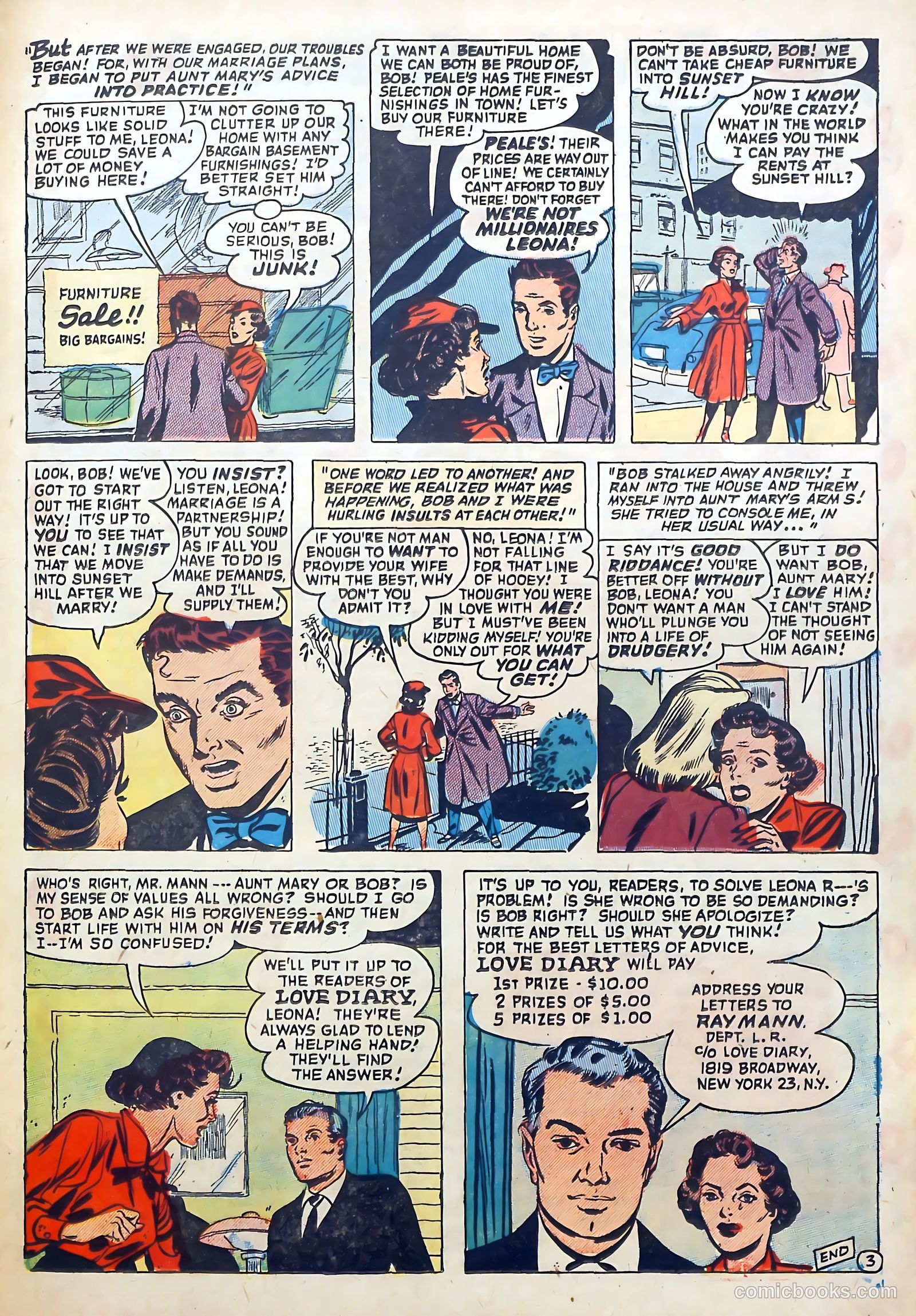 Love Diary #29 (1952) — page 25 of 36