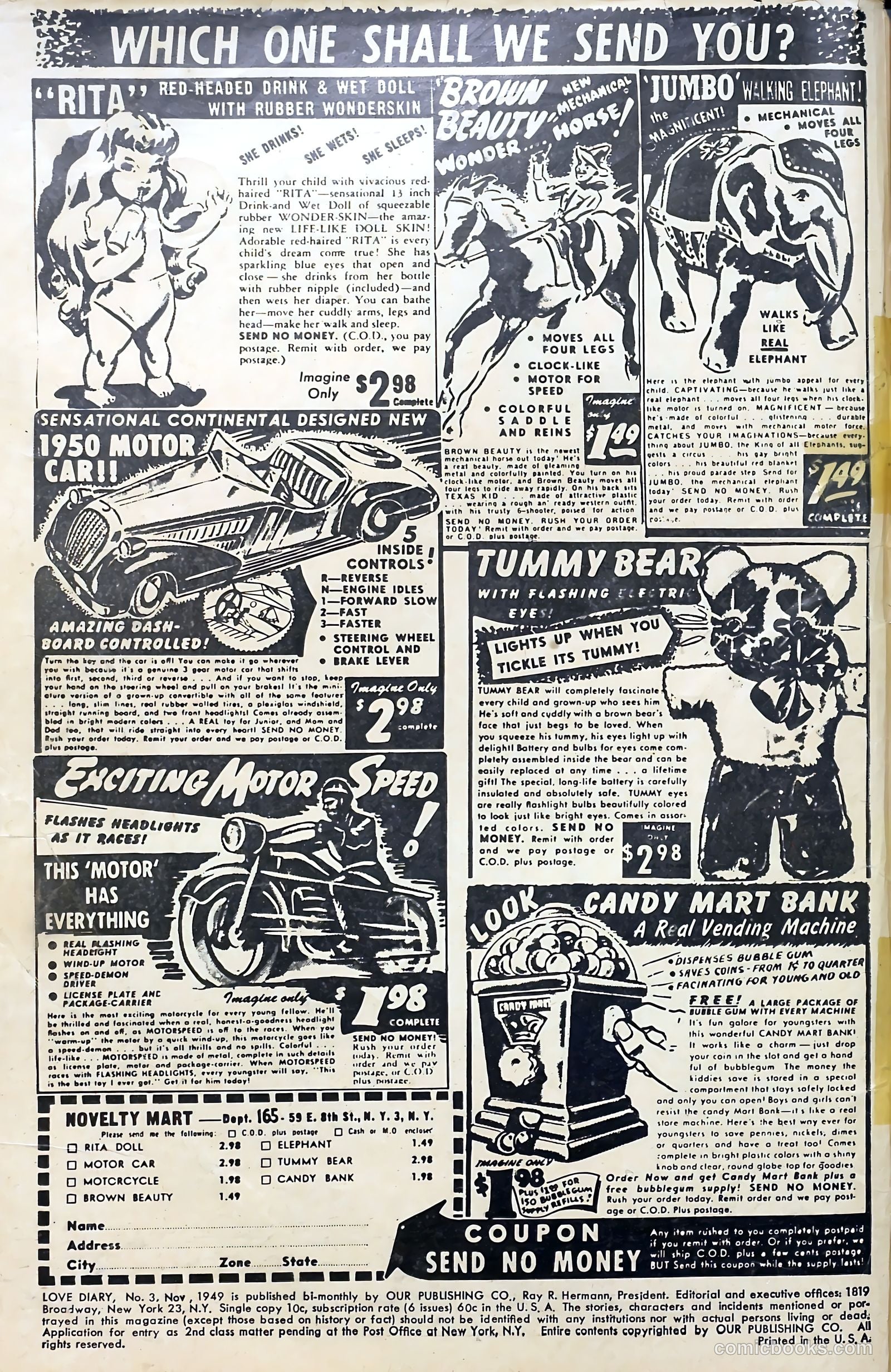 Love Diary #3 (1949) — page 2 of 52