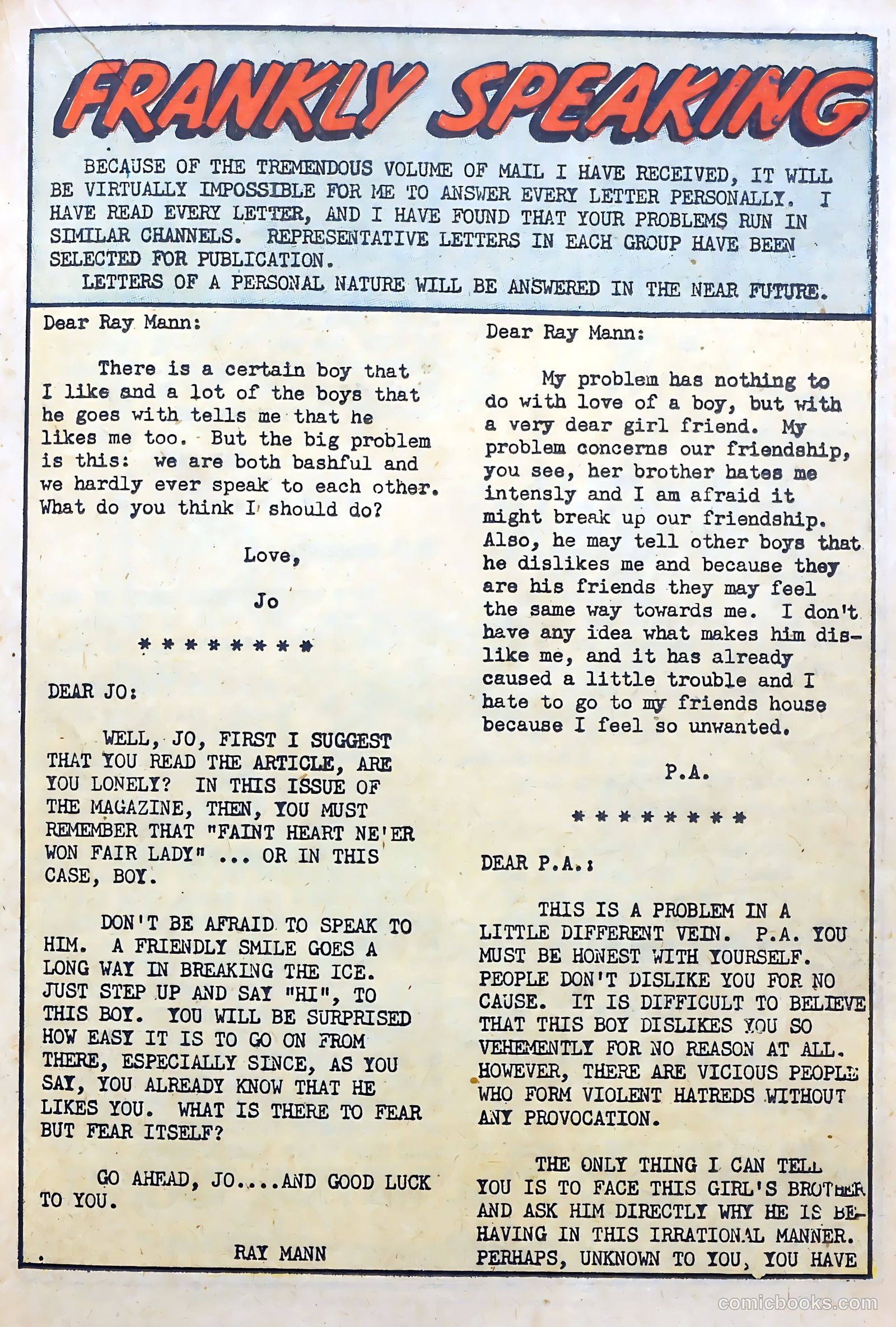 Love Diary #3 (1949) — page 27 of 52