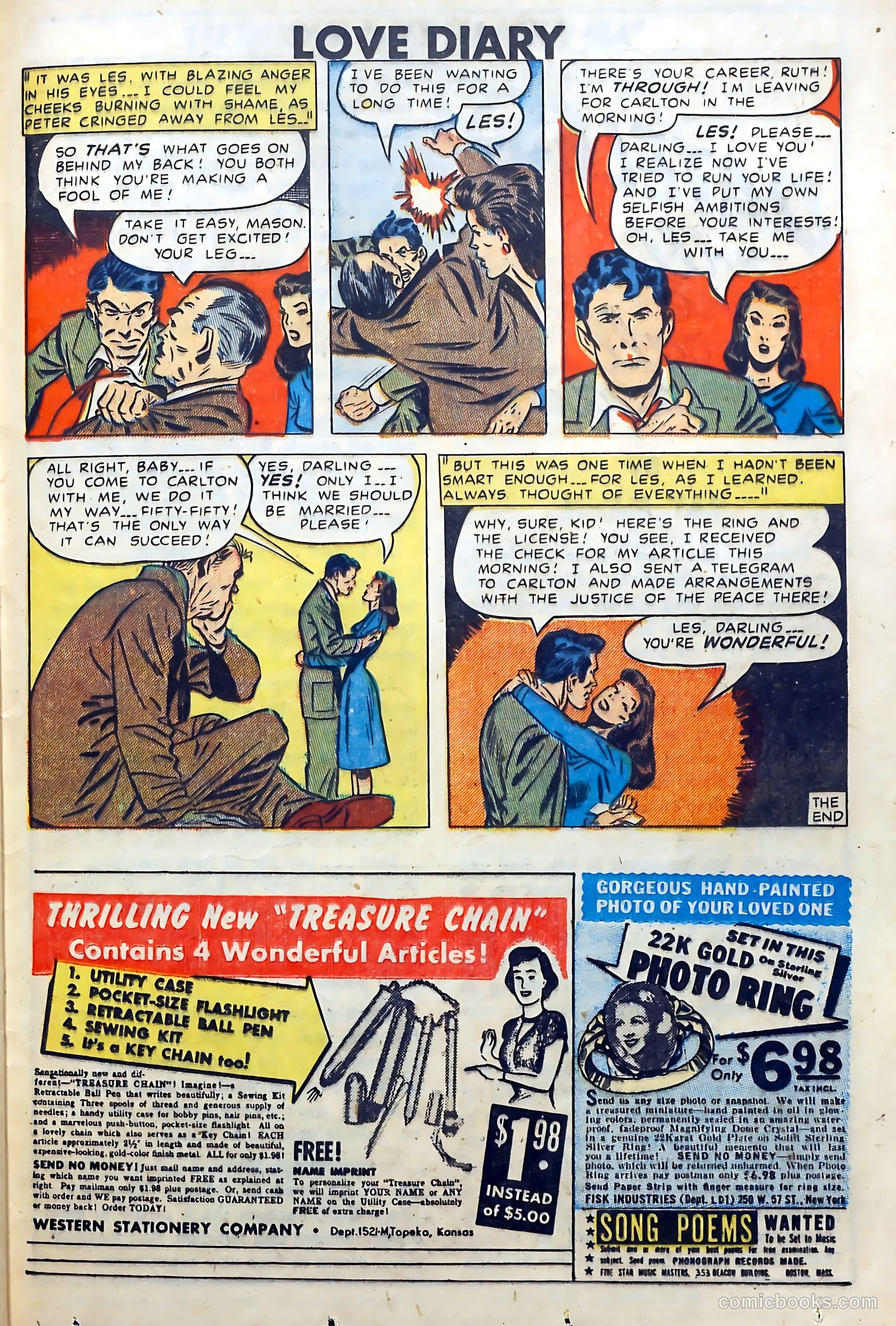 Love Diary #3 (1959) — page 37 of 52