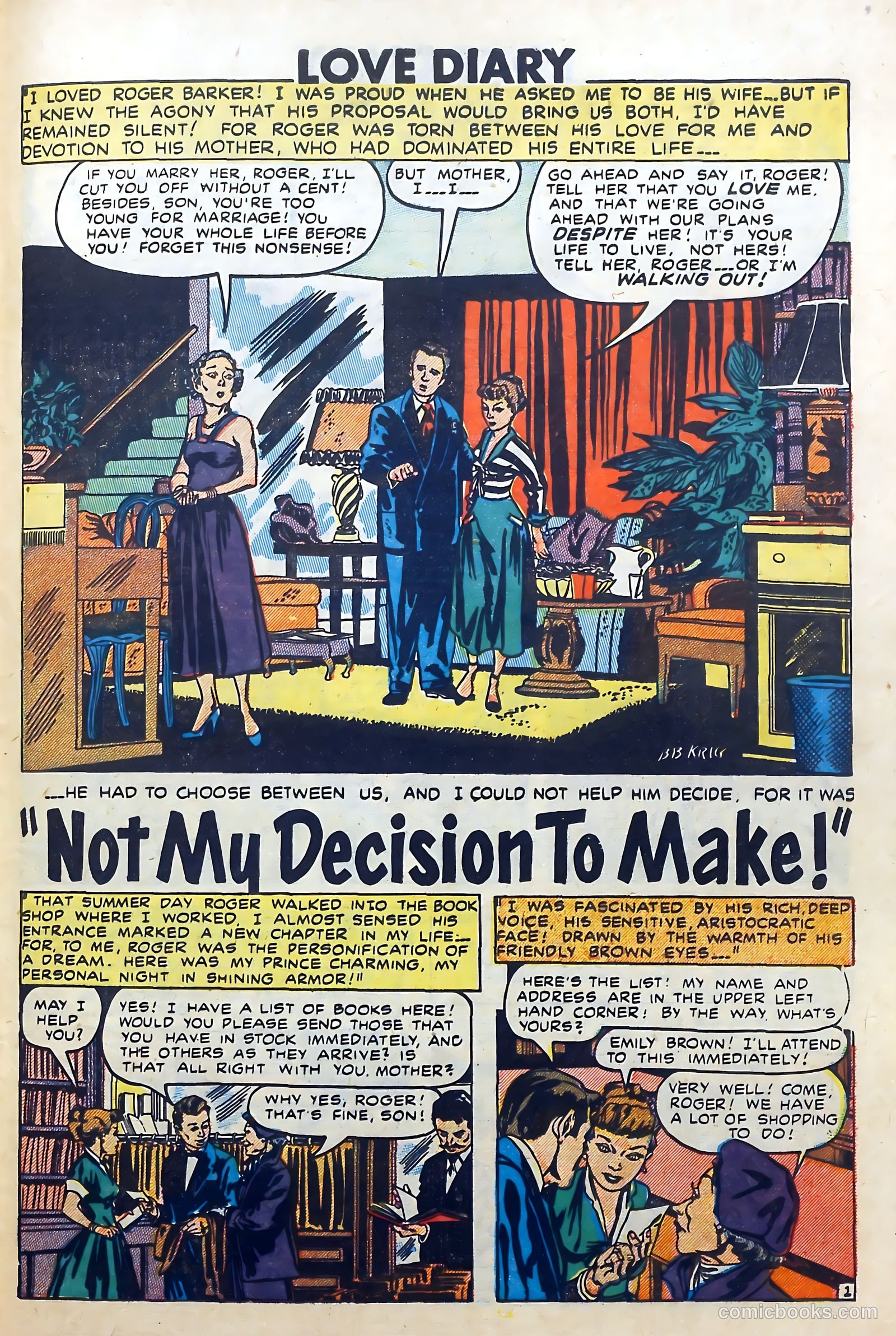 Love Diary #3 (1959) — page 41 of 52