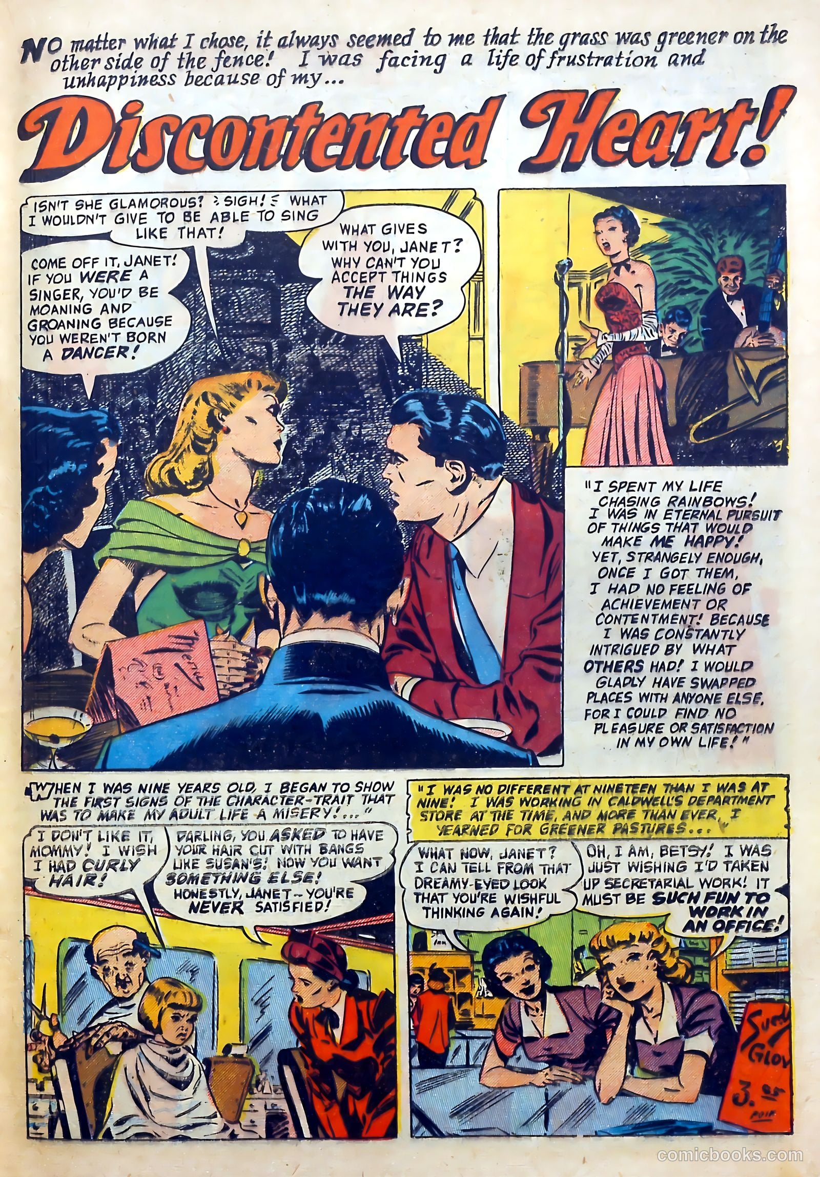 Love Diary #30 (1952) — page 15 of 36