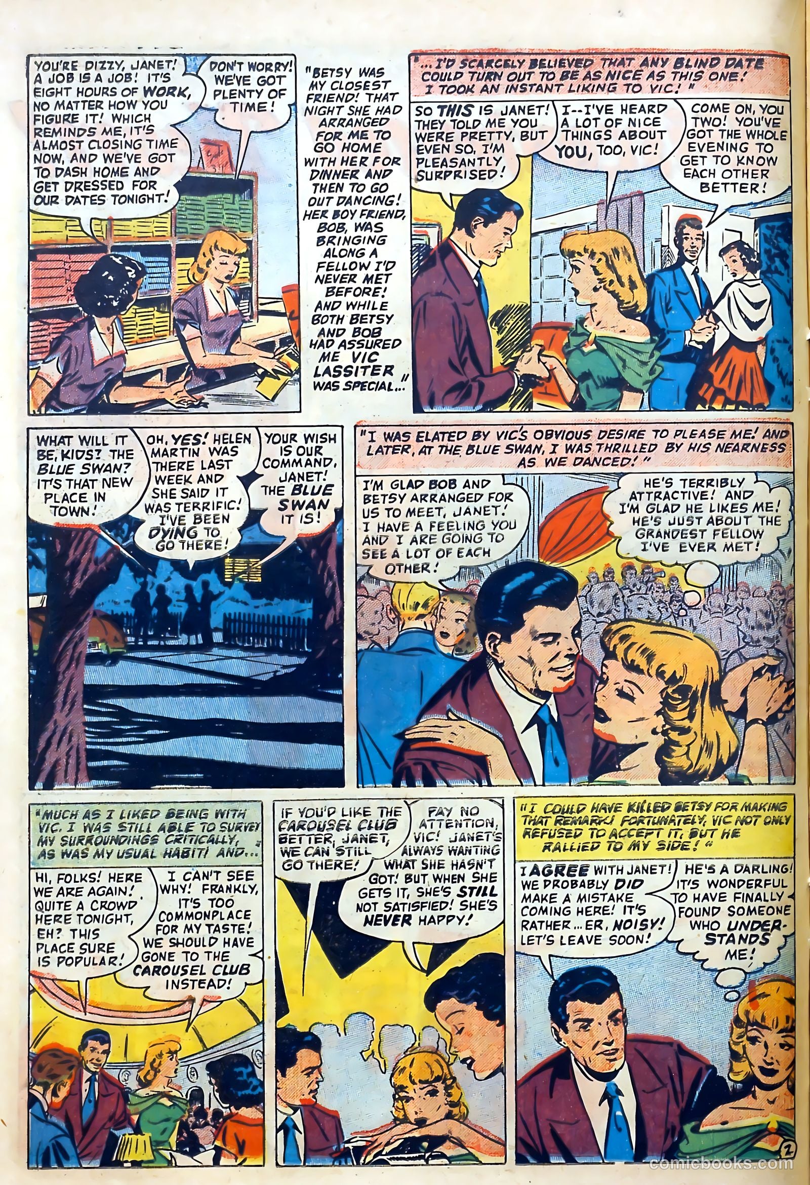 Love Diary #30 (1952) — page 16 of 36