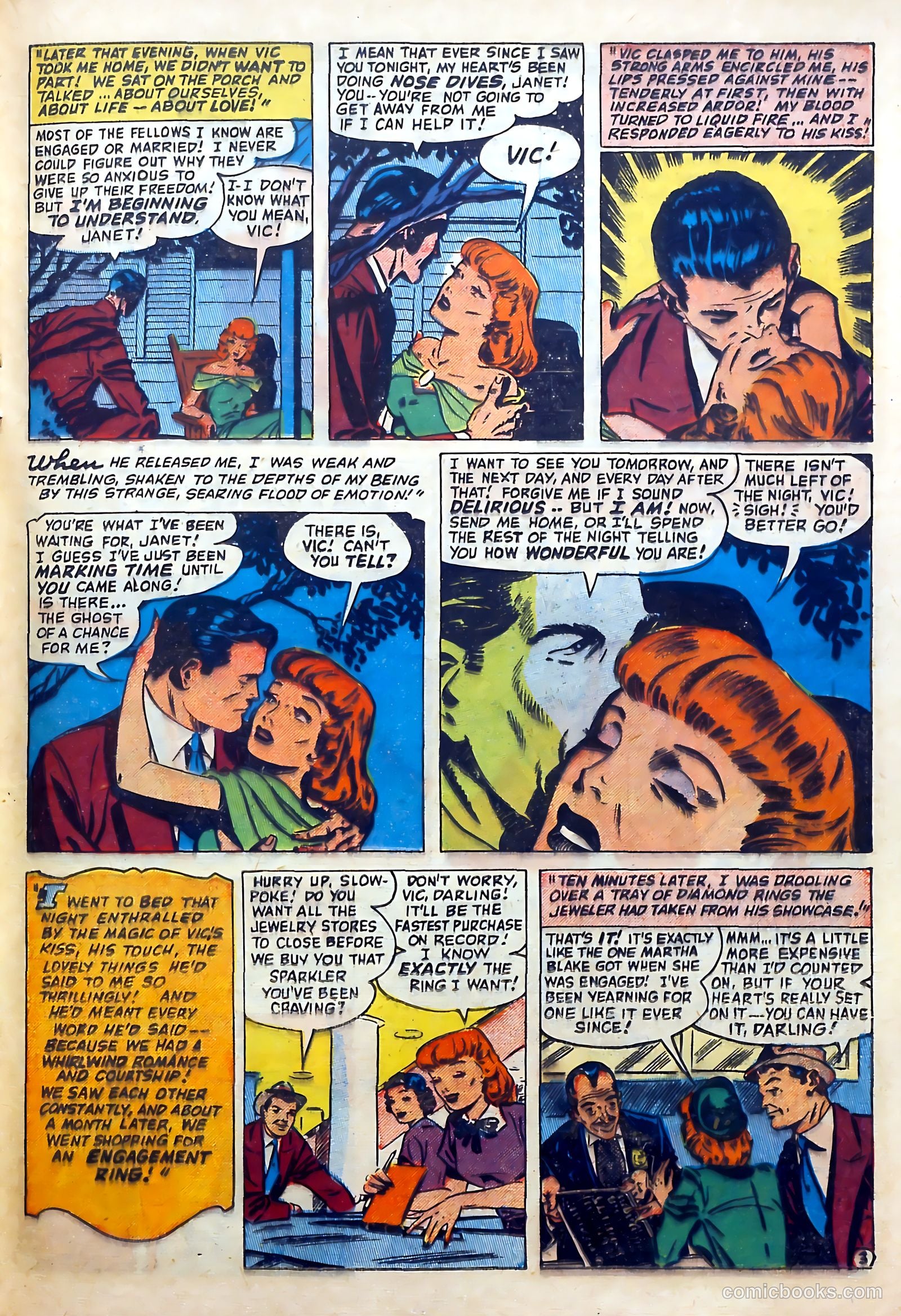 Love Diary #30 (1952) — page 17 of 36