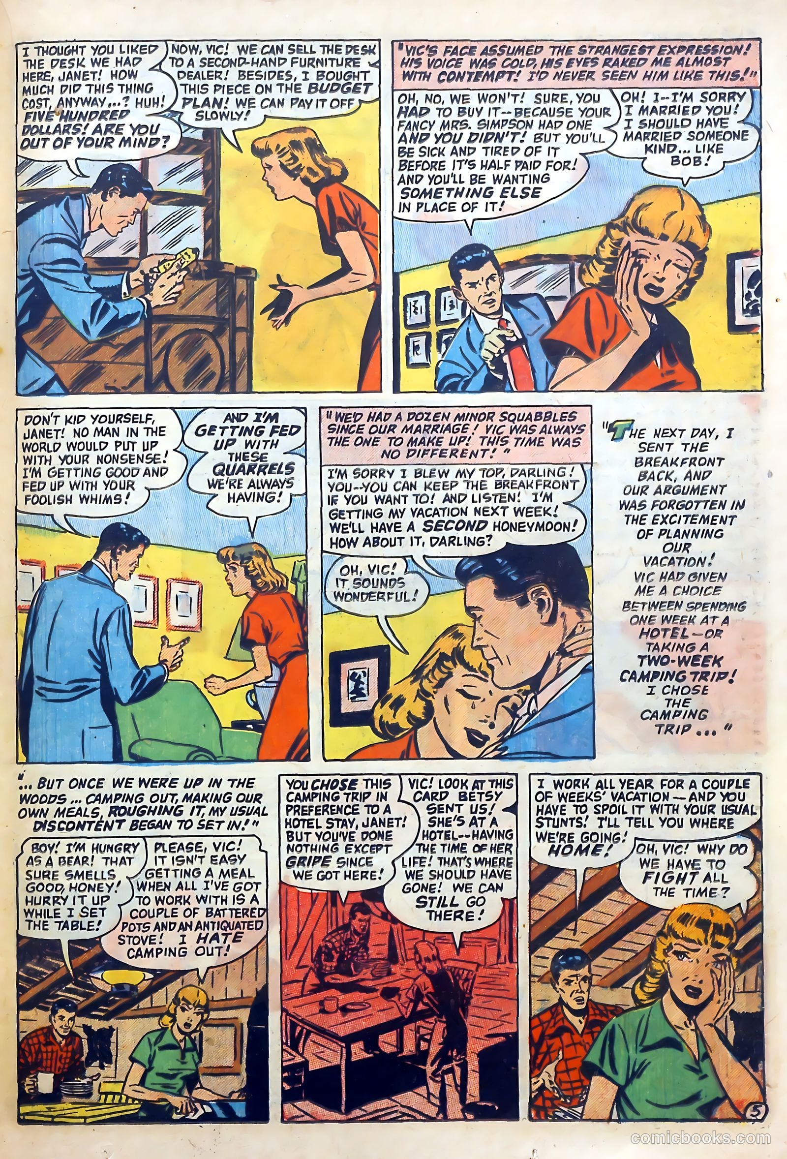 Love Diary #30 (1952) — page 19 of 36