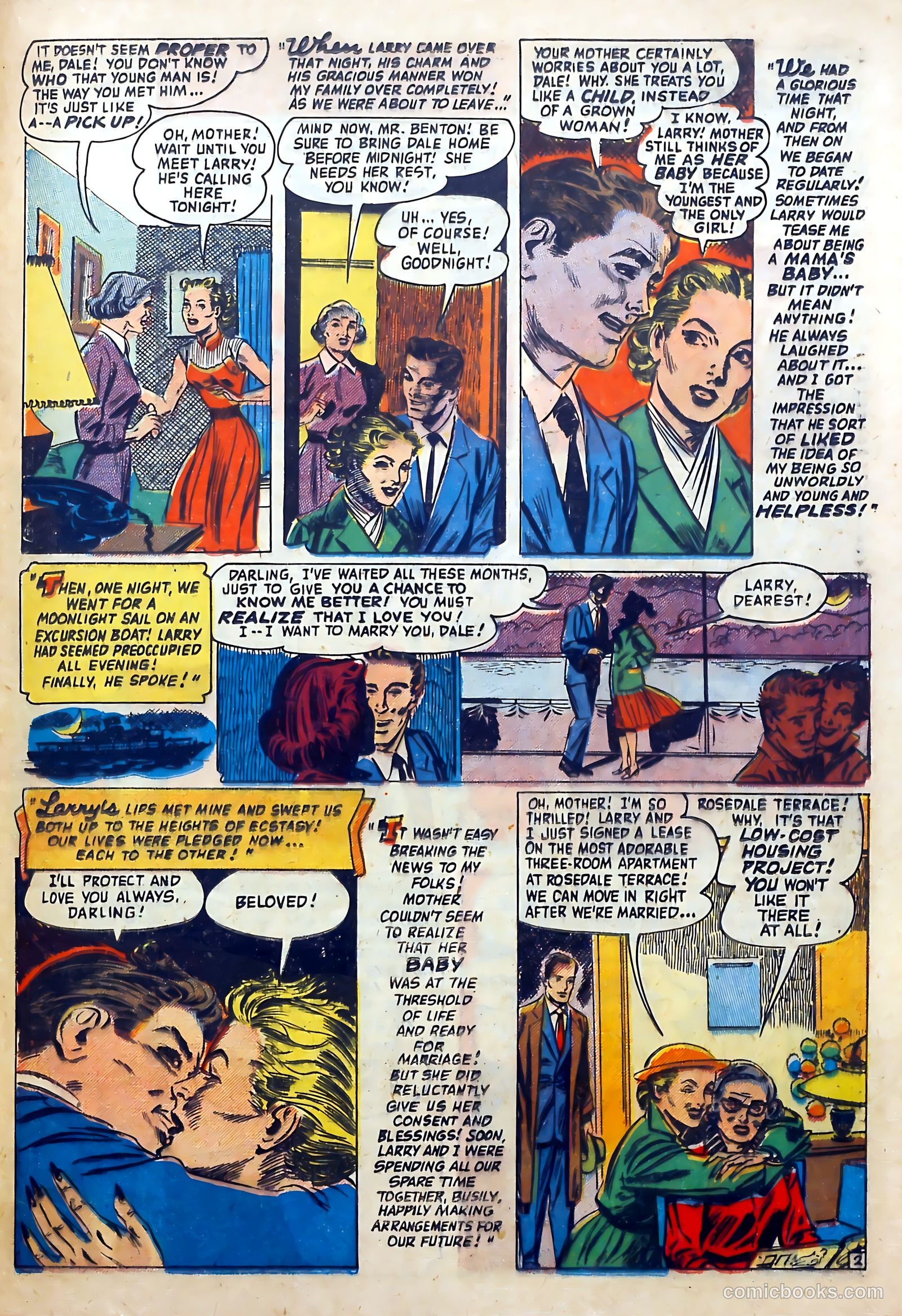 Love Diary #30 (1952) — page 23 of 36