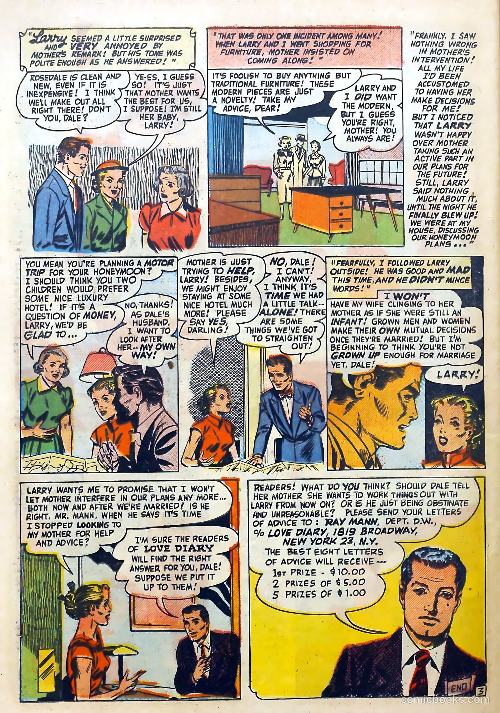 Love Diary #30 (1952) — page 24 of 36