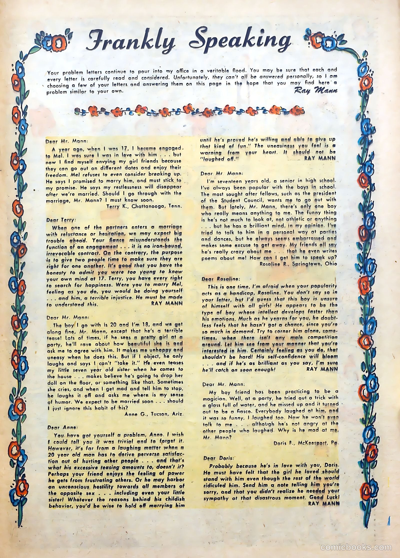Love Diary #30 (1952) — page 25 of 36