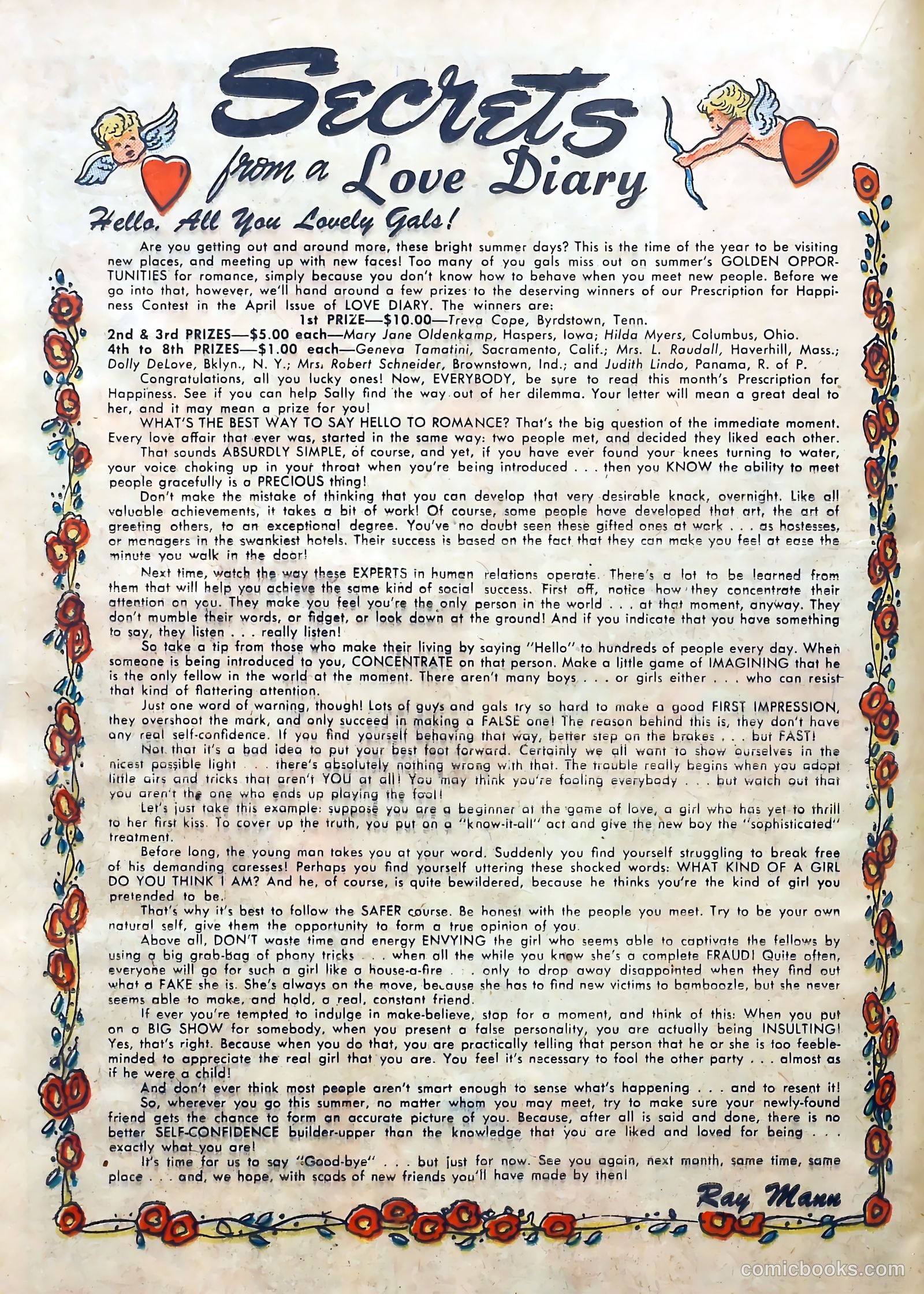 Love Diary #31 (1964) — page 20 of 36