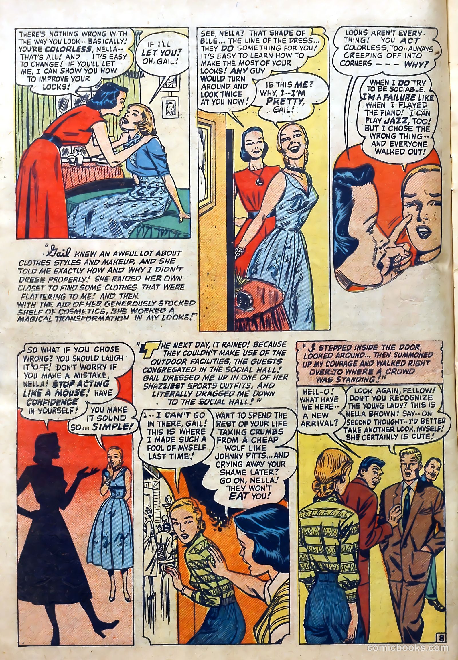 Love Diary #31 (1952) — page 10 of 36