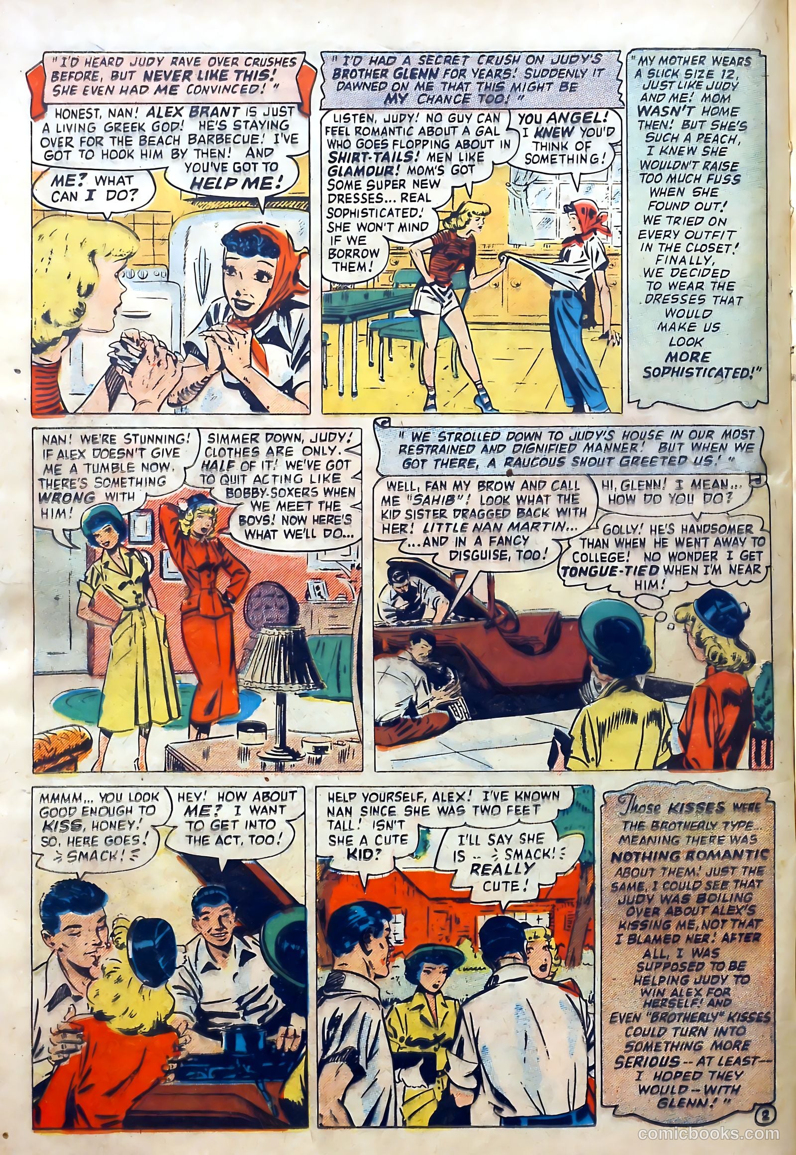 Love Diary #31 (1952) — page 16 of 36