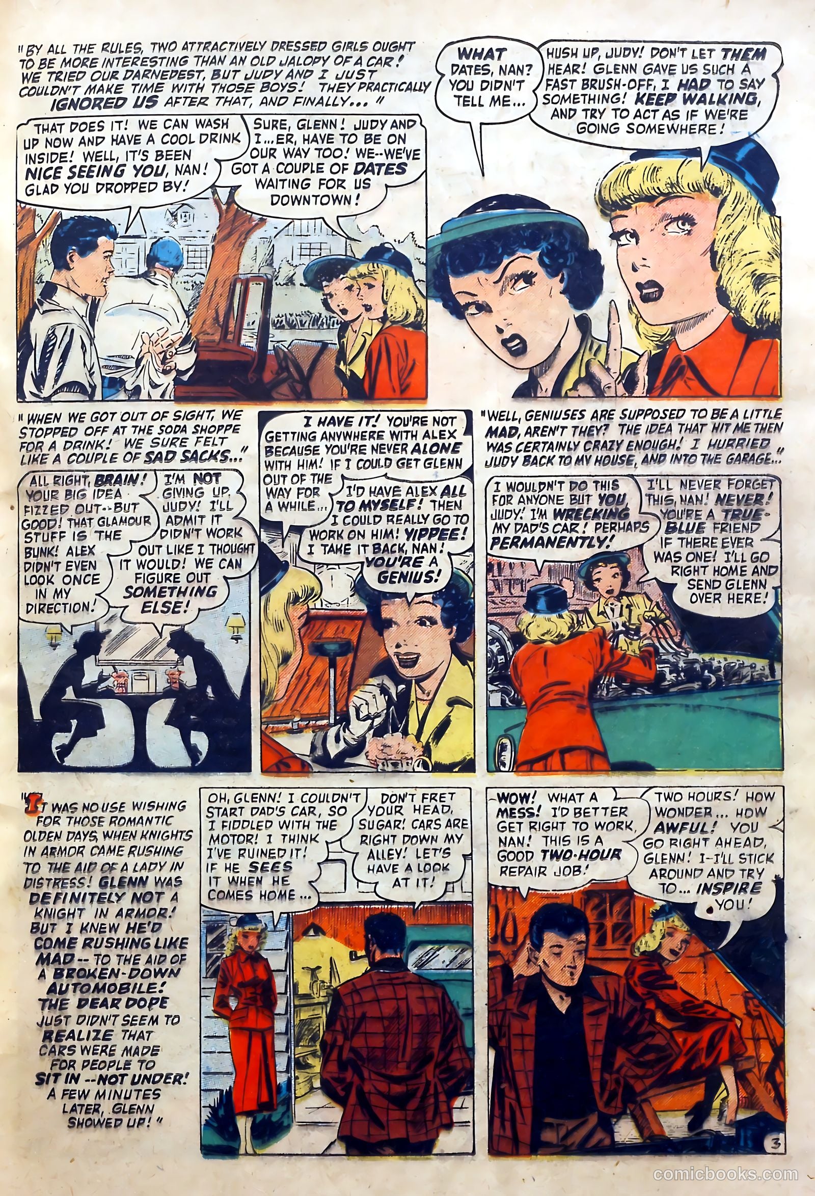 Love Diary #31 (1952) — page 17 of 36