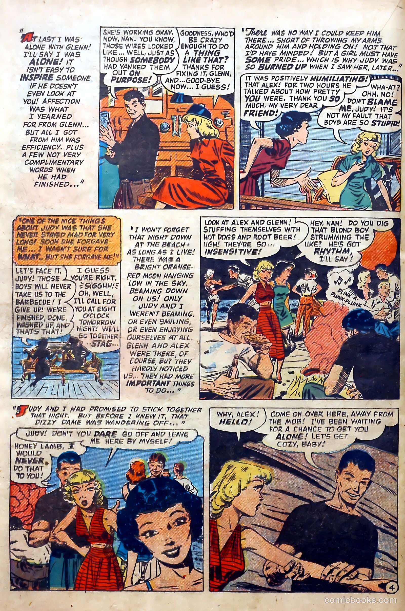 Love Diary #31 (1952) — page 18 of 36