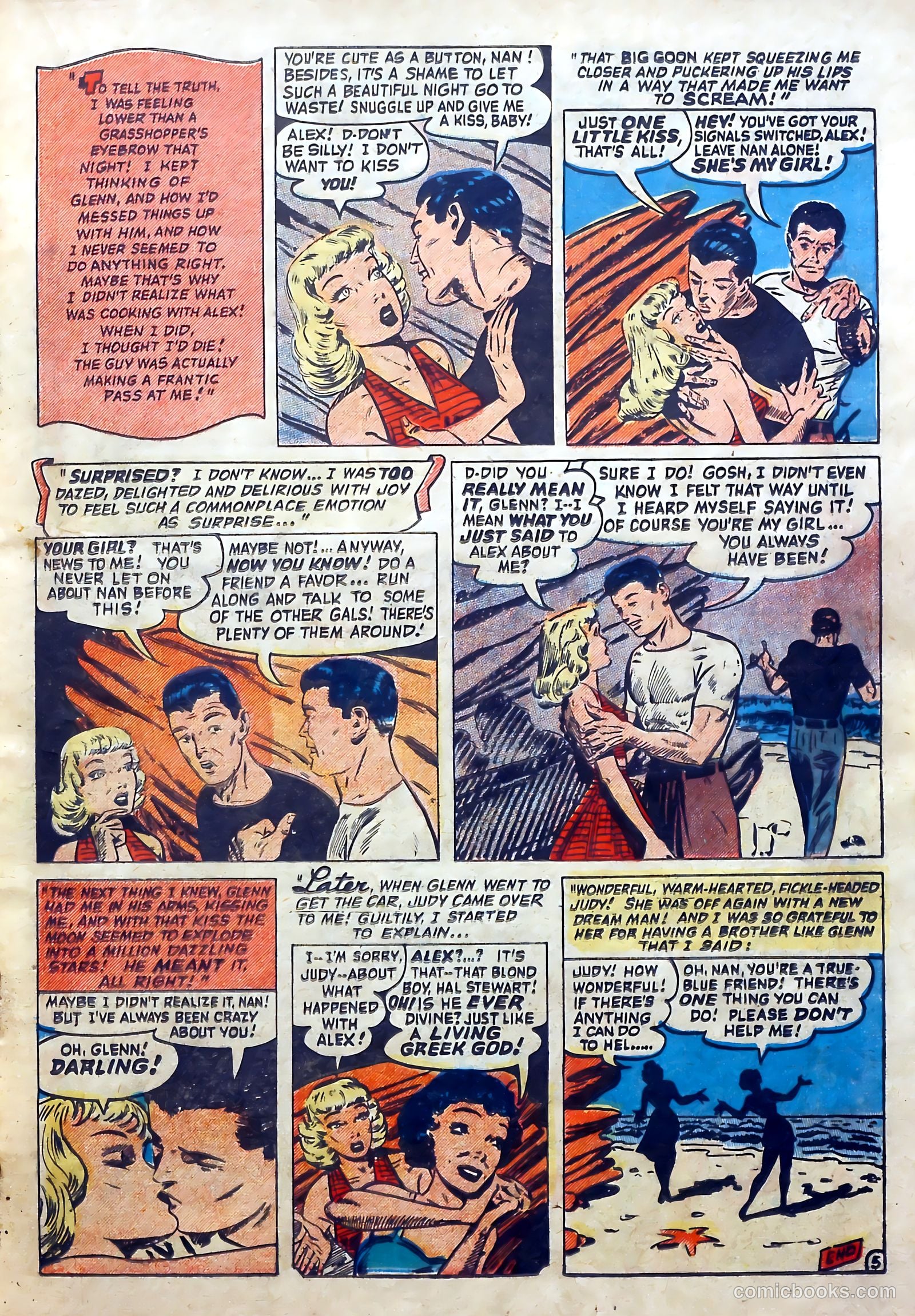 Love Diary #31 (1952) — page 19 of 36