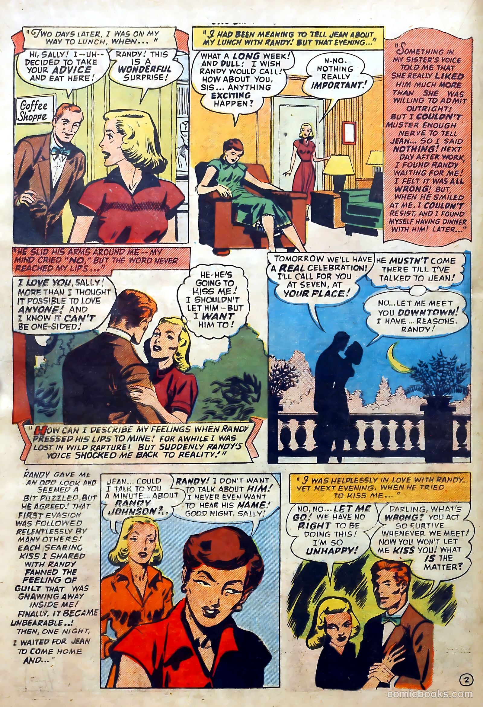 Love Diary #31 (1952) — page 22 of 36