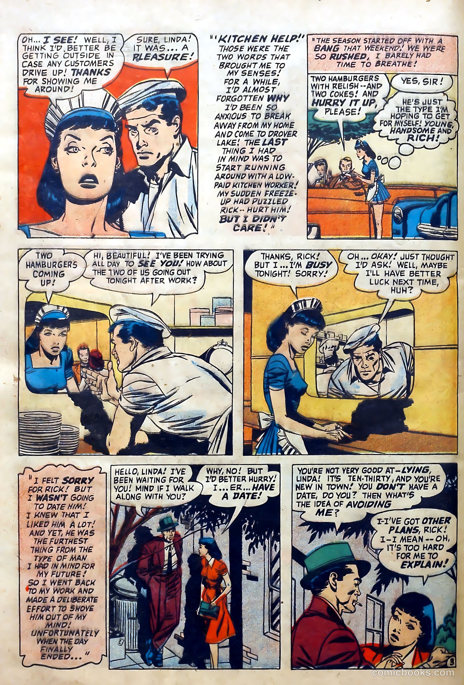 Love Diary #31 (1952) — page 28 of 36
