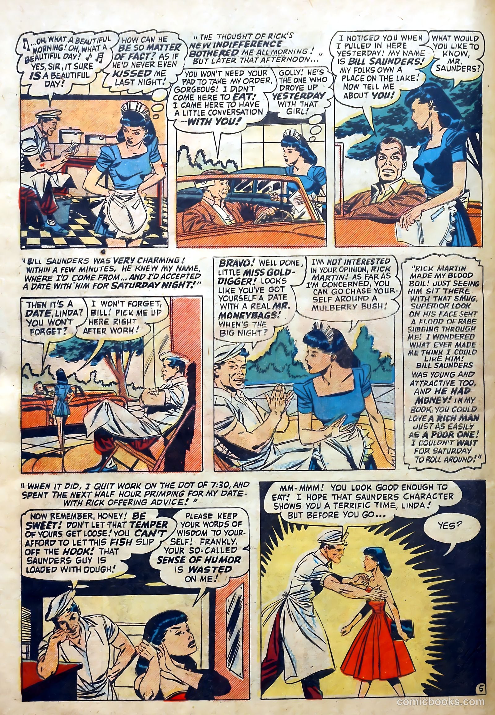 Love Diary #31 (1952) — page 30 of 36