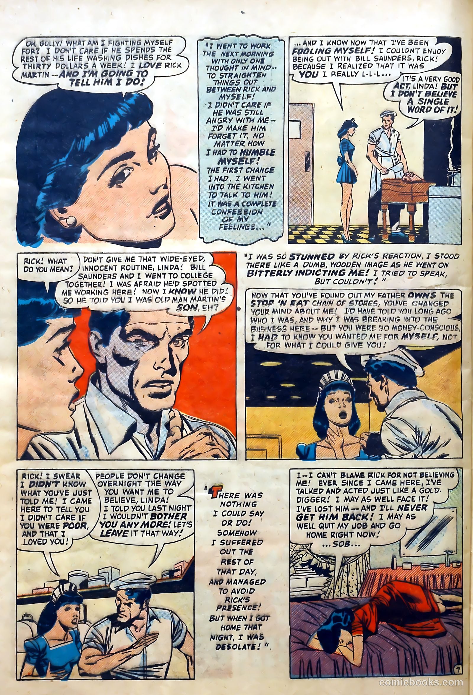Love Diary #31 (1952) — page 32 of 36