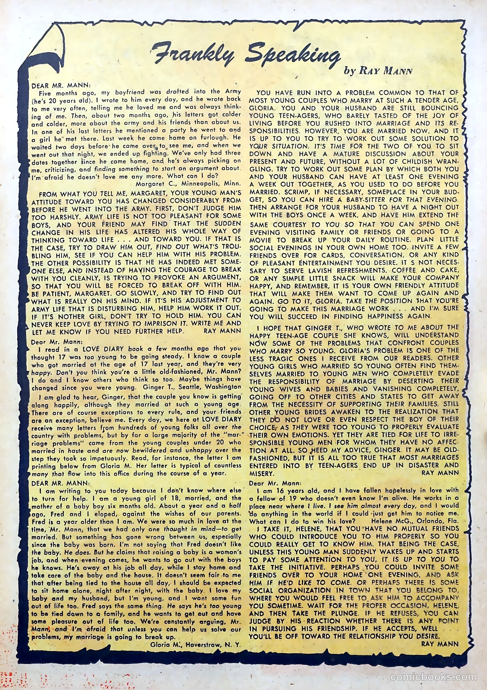 Love Diary #32 (1964) — page 23 of 36