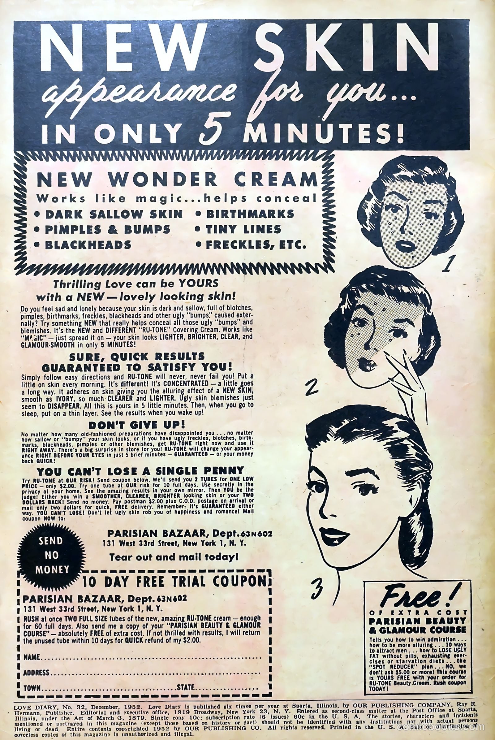 Love Diary #32 (1952) — page 2 of 36
